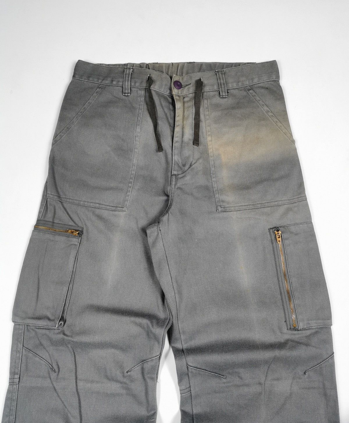 Japanese Brand Sunfaded Famock Japan Cargo Baker Pants Size US 32 / EU 48 - 2 Thumbnail