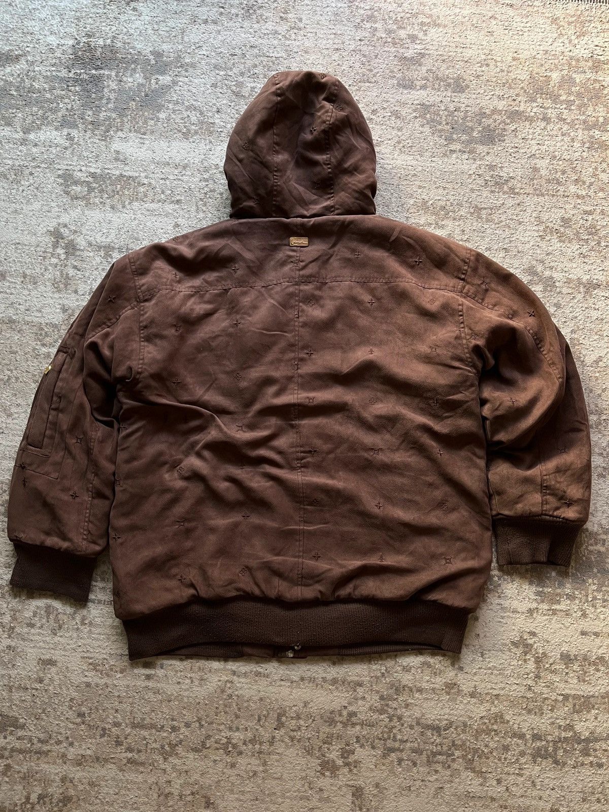 Karl Kani Karl Kani Vintage Hip-Hop Puffer Jacket Velour Monograms Size US XL / EU 56 / 4 - 16 Thumbnail