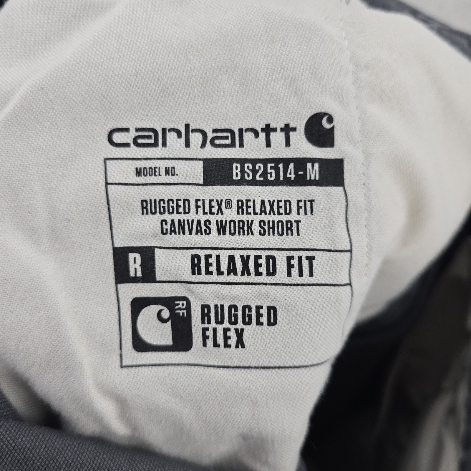 Carhartt Carhartt Shorts Mens 34 (Fits 33x9) Gray Rugged Relaxed Fit Size US 33 - 4 Thumbnail