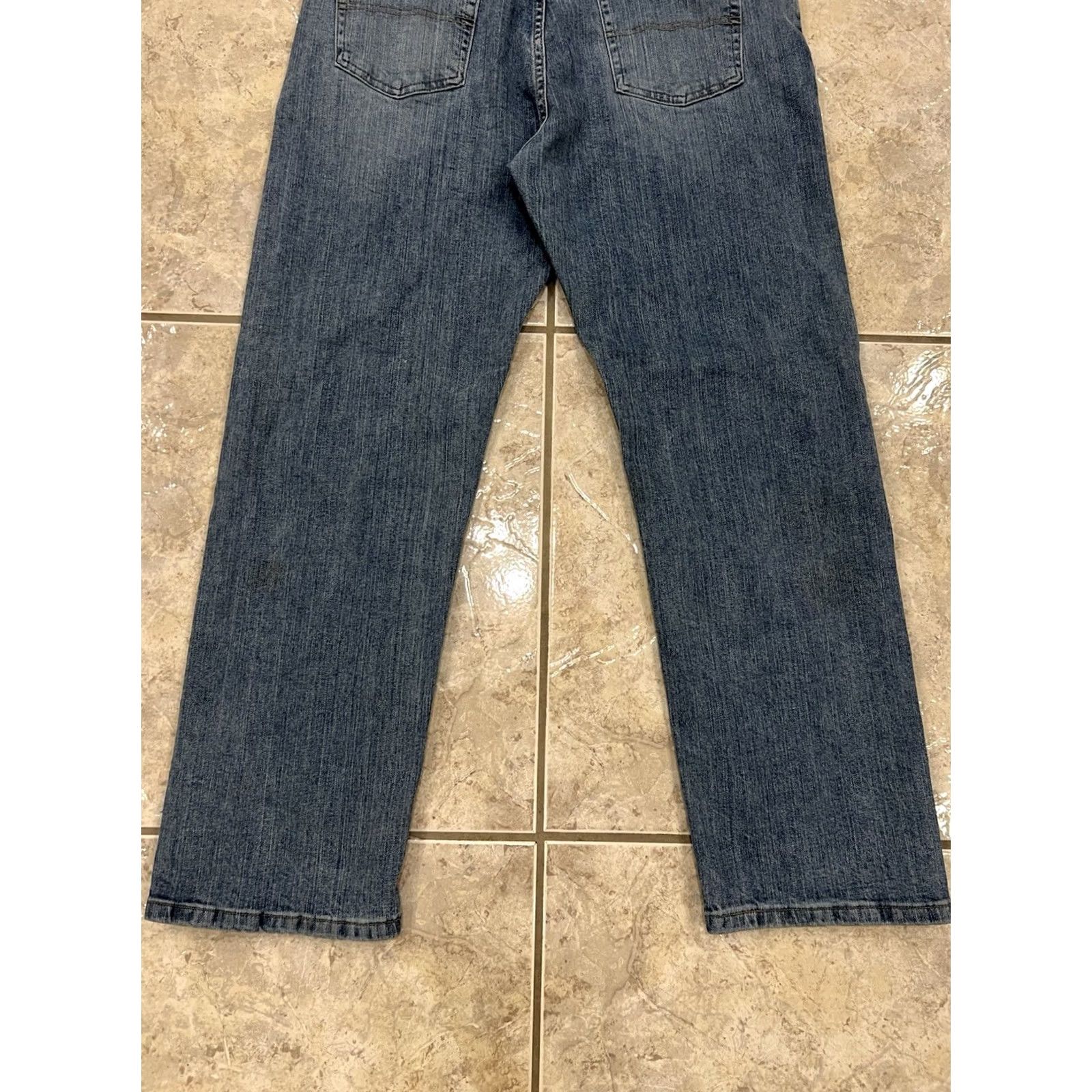 Wrangler VINTAGE Wrangler Jeans 36X29 Denim Blue 5-Pocket Straight Regular Men’s Size US 36 / EU 52 - 2 Thumbnail