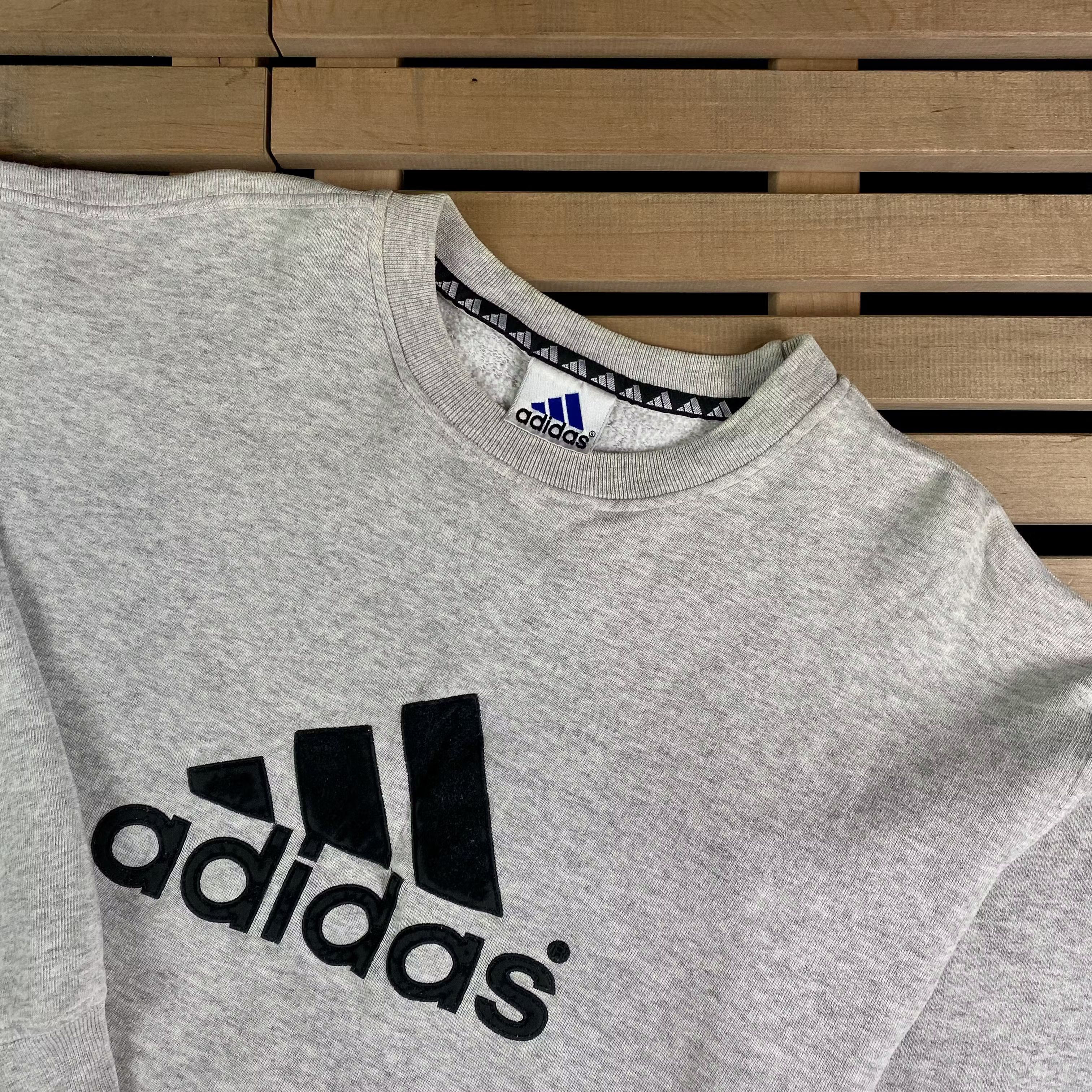 Adidas × Vintage Mens Sweatshirt Adidas Vintage Big Logo Size S Size US S / EU 44-46 / 1 - 2 Thumbnail