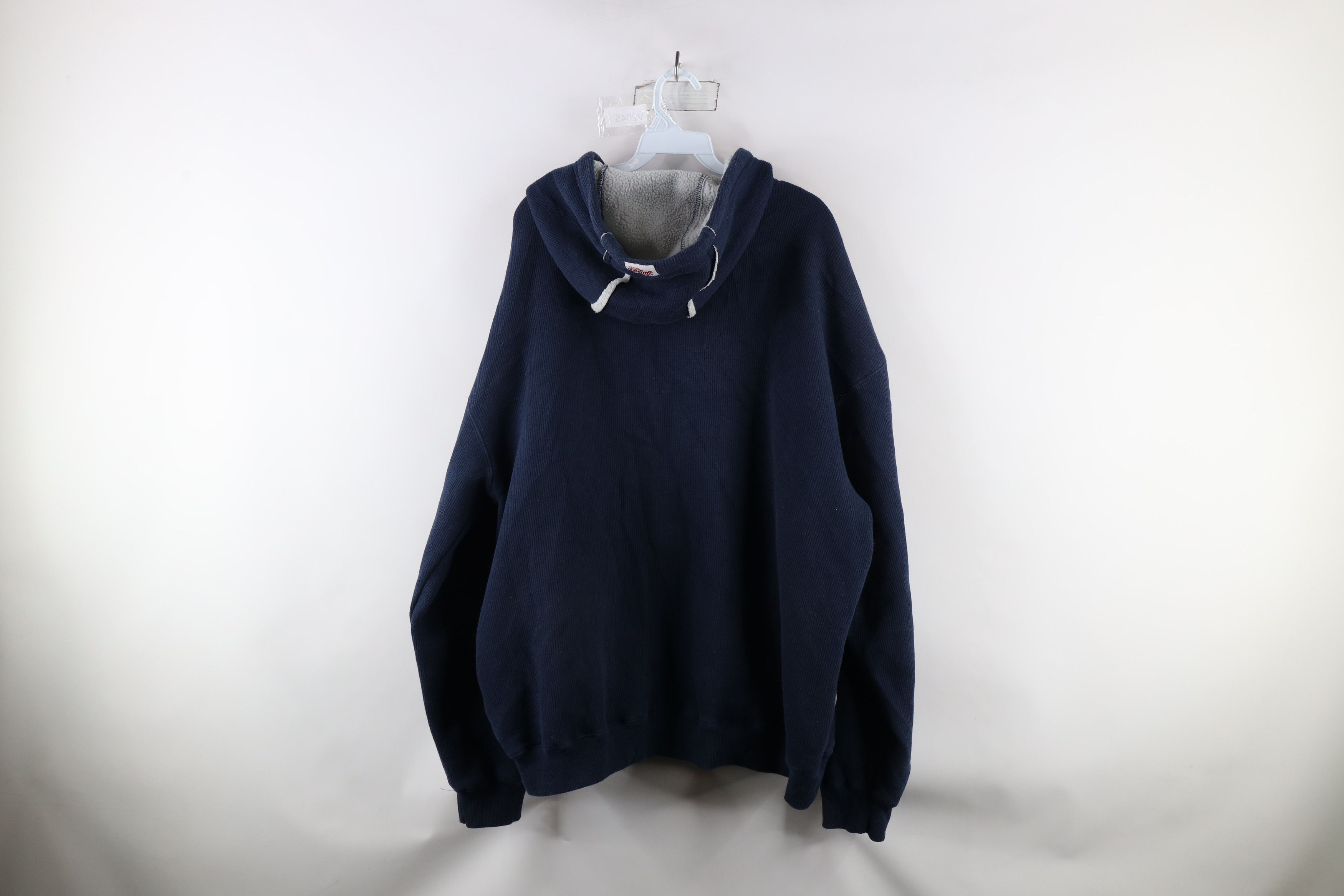 Vintage Vintage Knit Fleece Lined New York Yankees Full Zip Hoodie Size US XXL / EU 58 / 5 - 13 Thumbnail