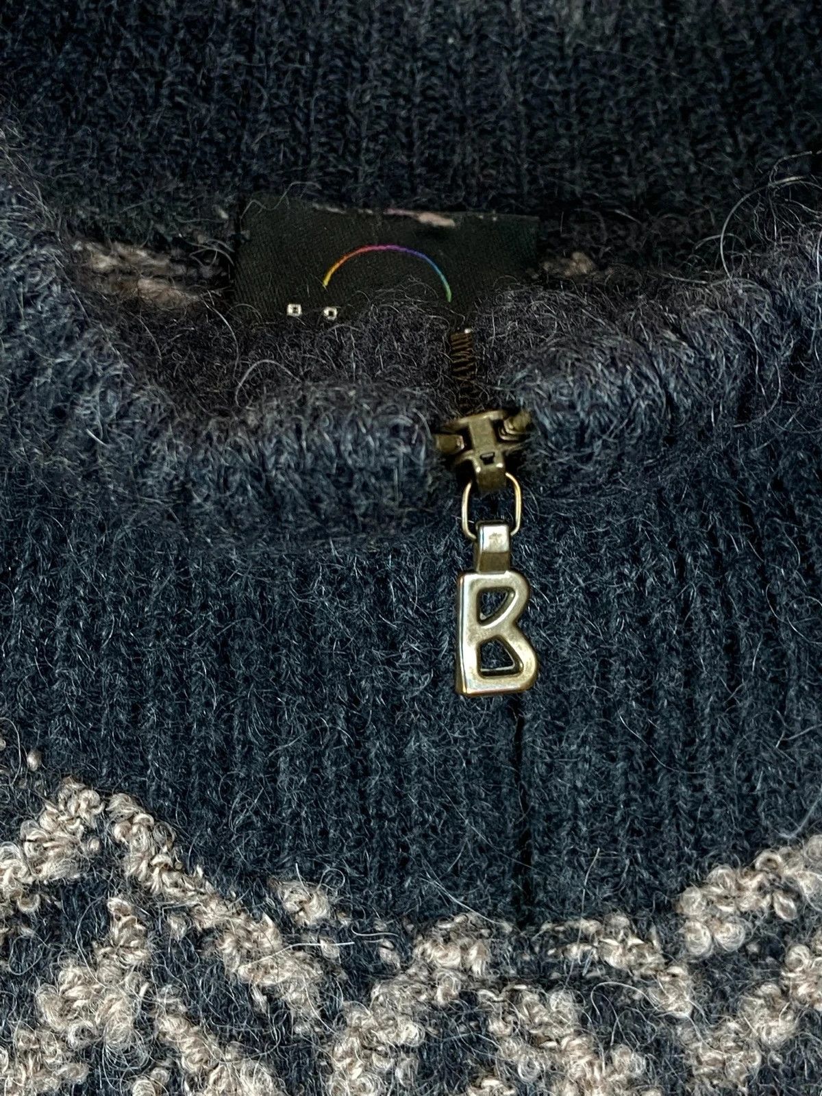 Bogner Bogher Grey Knit / Cozy Grandma Minimal (L) Size L / US 10 / IT 46 - 3 Thumbnail