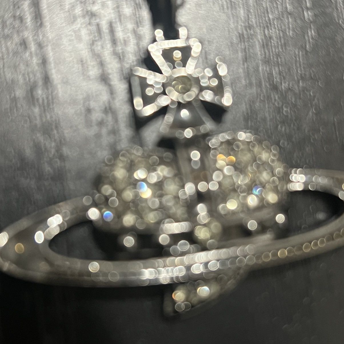 Vivienne Westwood Vivienne Westwood Black Heart Orb Crystal Chain Size ONE SIZE - 3 Thumbnail