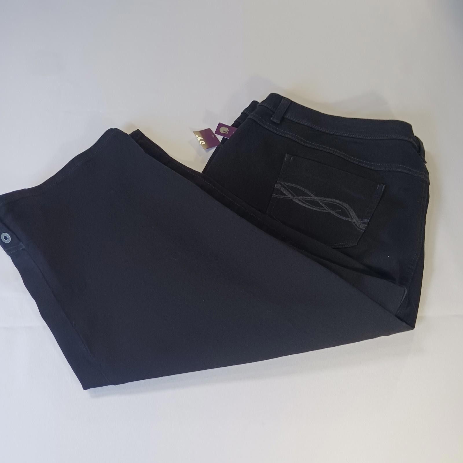 Other Gloria Vanderbilt LCF23235R AVERY Womens Black Shorts Sz 24W Size 42" / US 20 - 1 Thumbnail