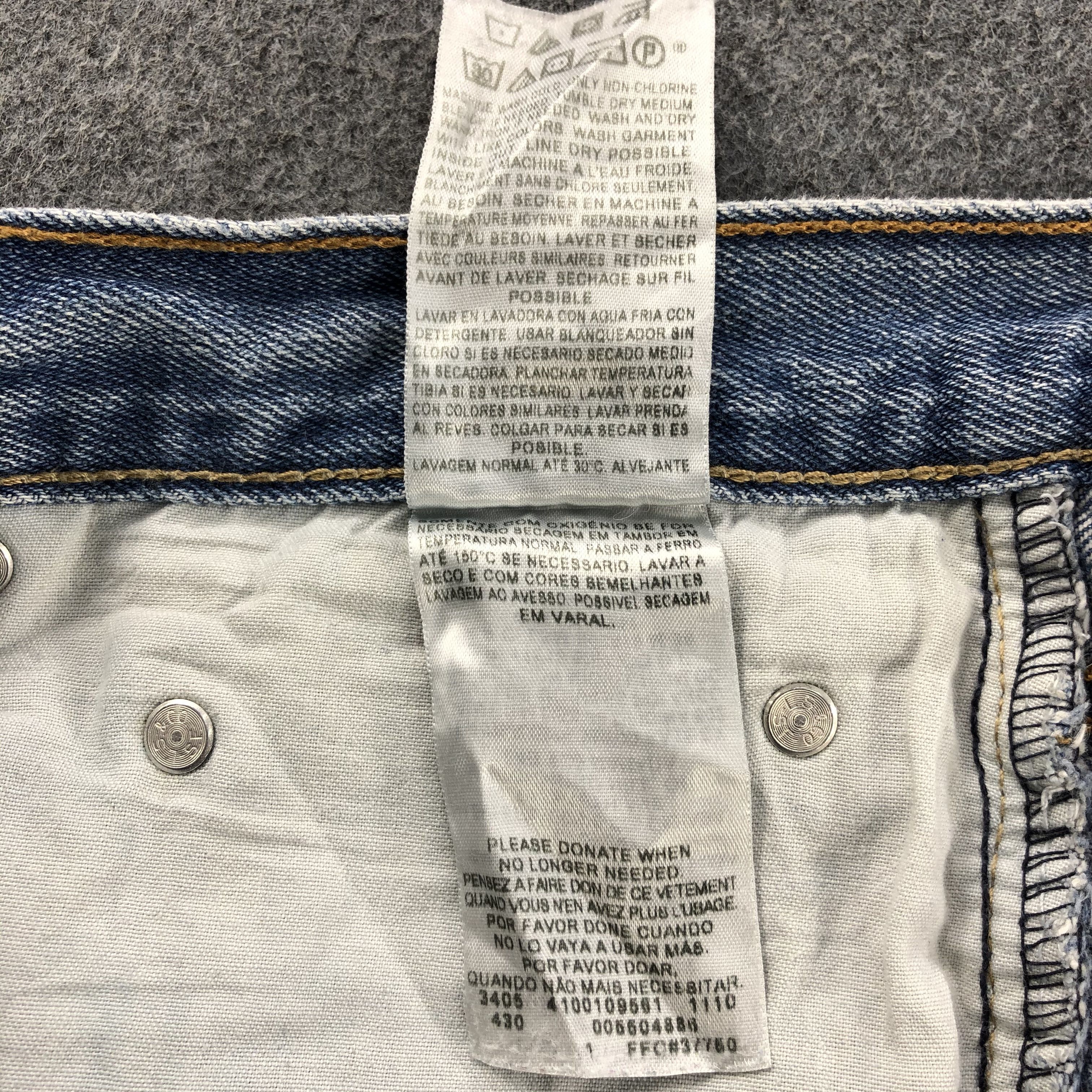 Levi's × Vintage Vintage Blue Wash Levis 550 Jeans-JM1857 Size US 33 - 11 Thumbnail