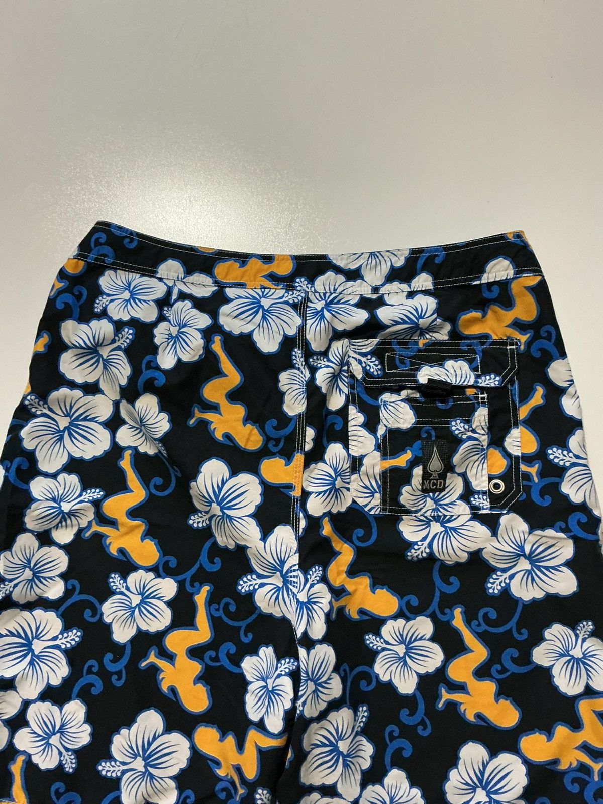 Other VTG Y2K MCD More Core Division Hibiscus Surf Board Shorts Size US 38 / EU 54 - 10 Thumbnail