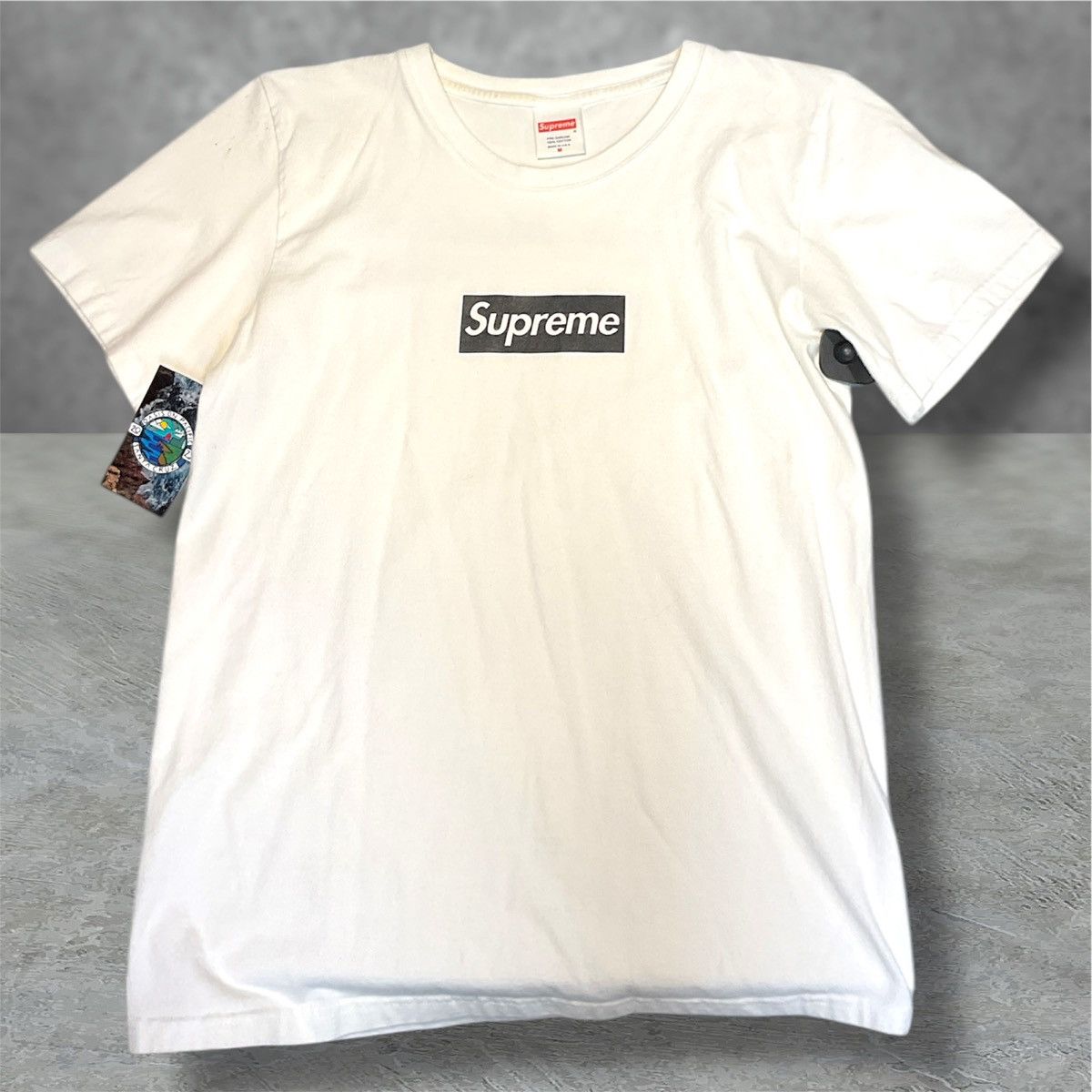 Supreme Paris Box Logo Tee | Grailed