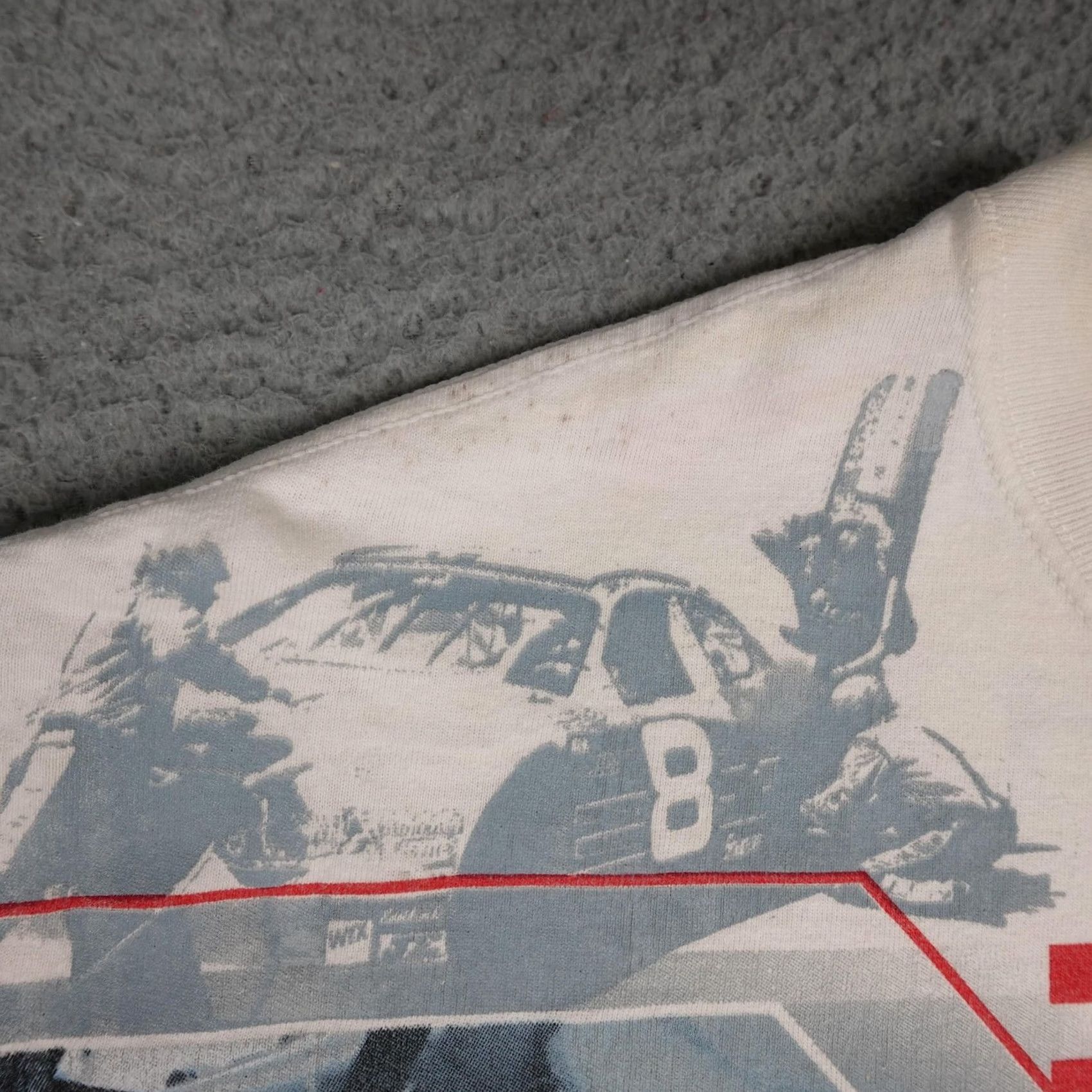 Chase Authentics VINTAGE Dale Earnhardt Jr Shirt Mens M White Chase Authentics NASCAR AOP Shirt Size US M / EU 48-50 / 2 - 6 Thumbnail