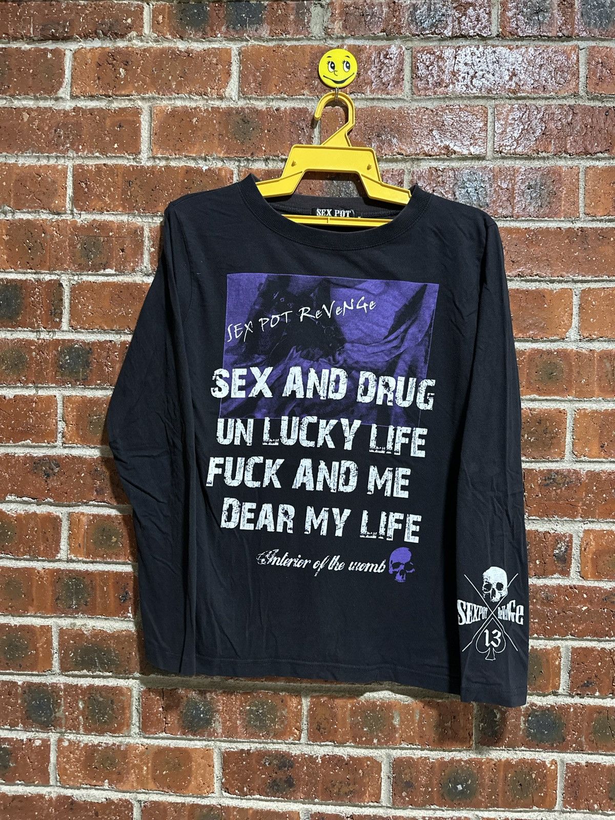 Seditionaries Vintage Punk Sex Pot Revenge Long Sleeve Sun Faded Tee Size US M / EU 48-50 / 2 - 1 Thumbnail