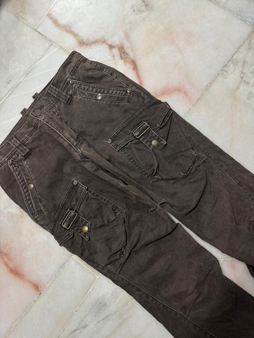 Japanese Brand 💥Rare💥90’s Bushpants Monsieur Nicole Bushpants Travis Scott Size US 28 / EU 44 - 6 Thumbnail