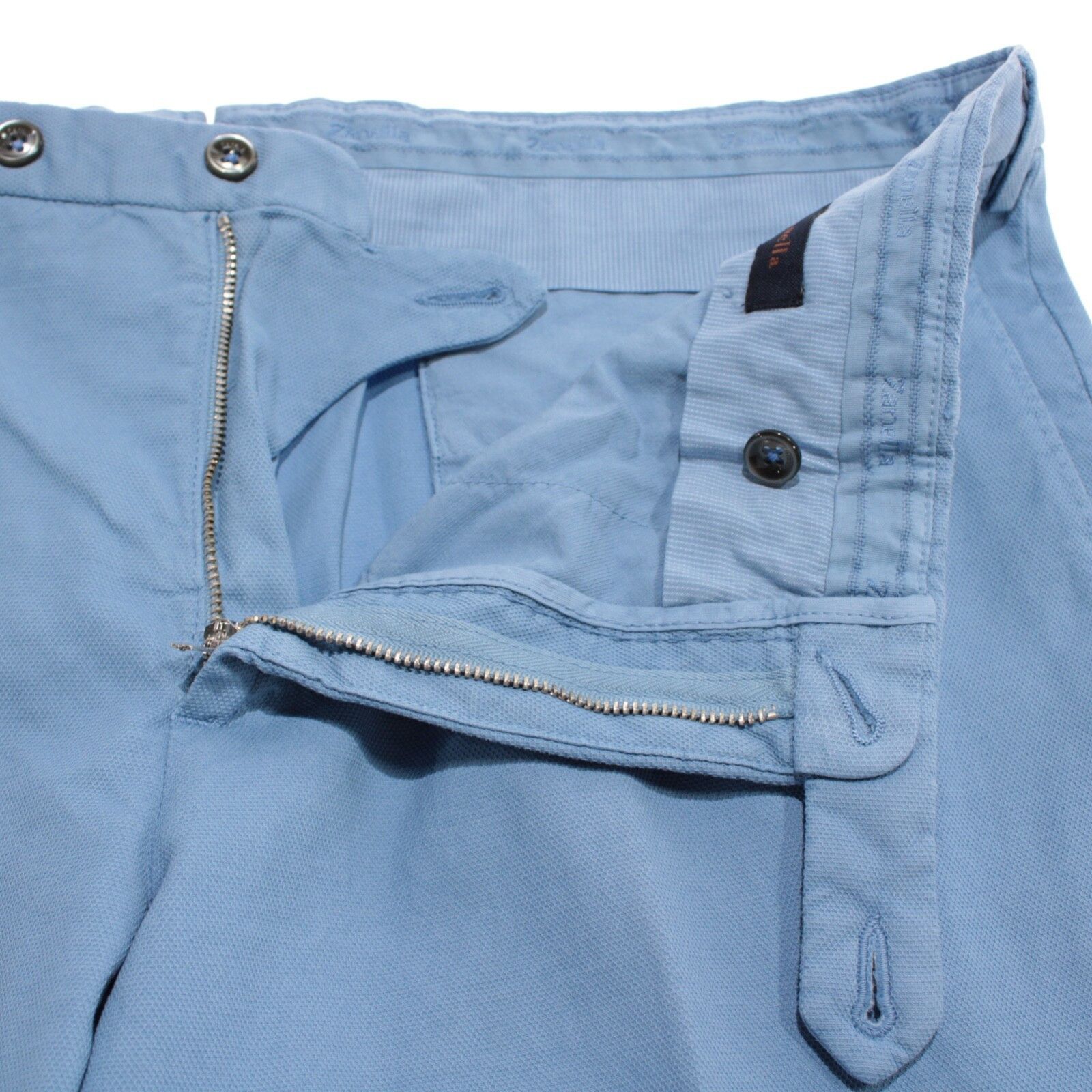 Zanella Zanella New with tags Chino Size 38 US In Blue Size US 38 / EU 54 - 3 Thumbnail