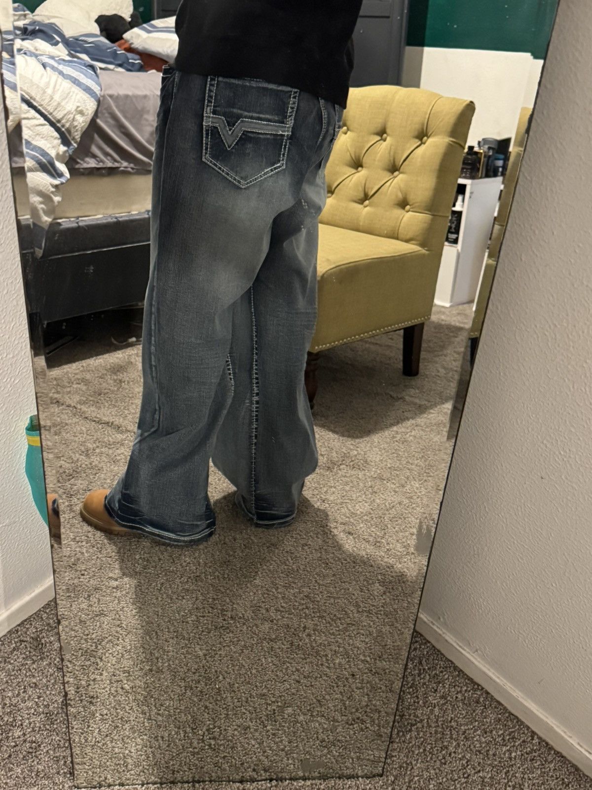 Other Custom True luck denim baggy jeans Size US 30 / EU 46 - 4 Thumbnail