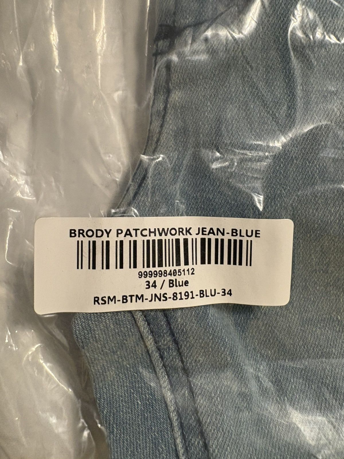 Rockstar Games BRAND NEW Rockstar Original Jeans w/ Blue Crosses SIZE 34 Size US 34 / EU 50 - 4 Thumbnail