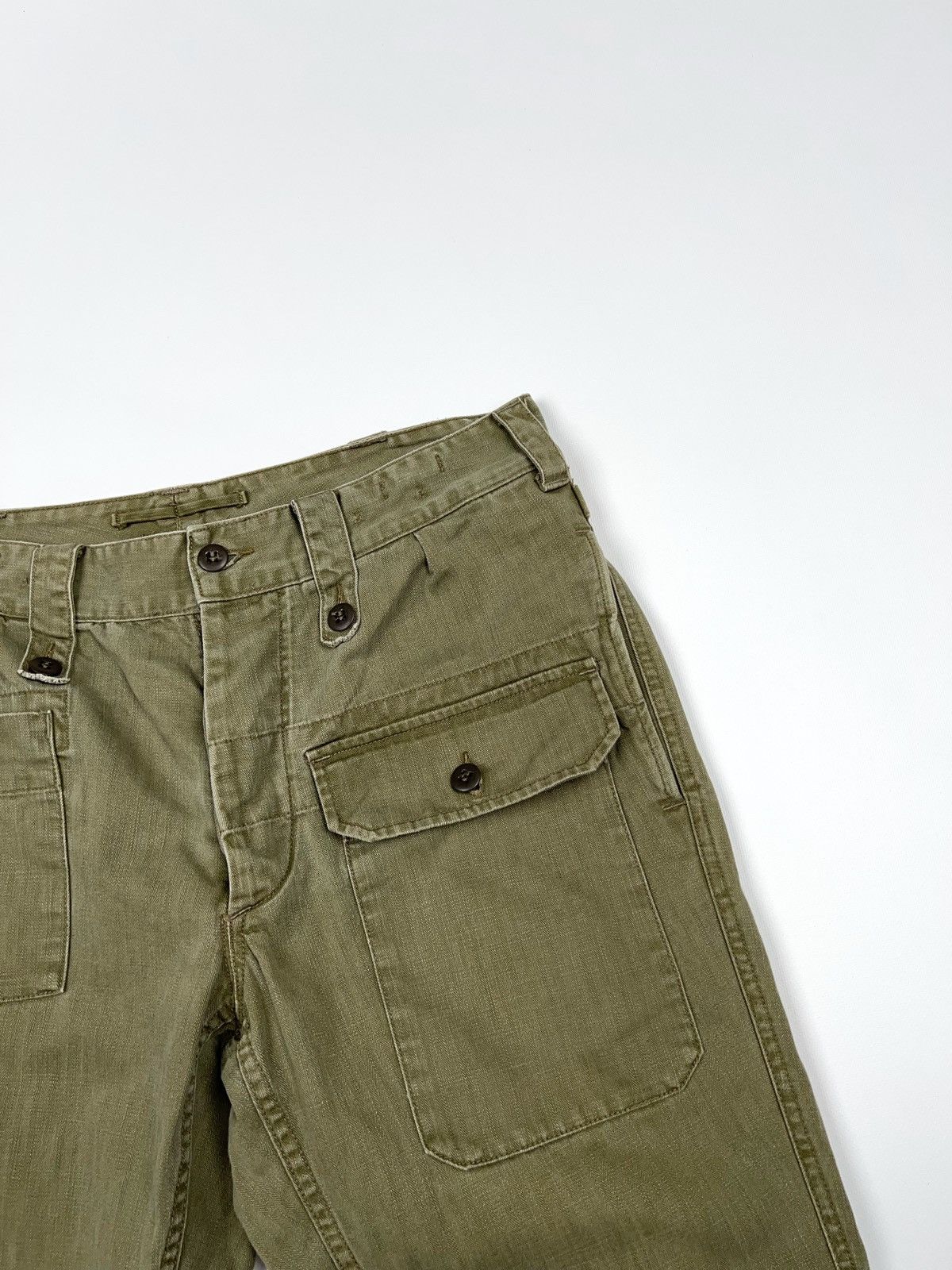 Polo Ralph Lauren Polo Ralph Lauren Military Cargo Vintage Combat Pants Battle Size US 33 - 7 Thumbnail