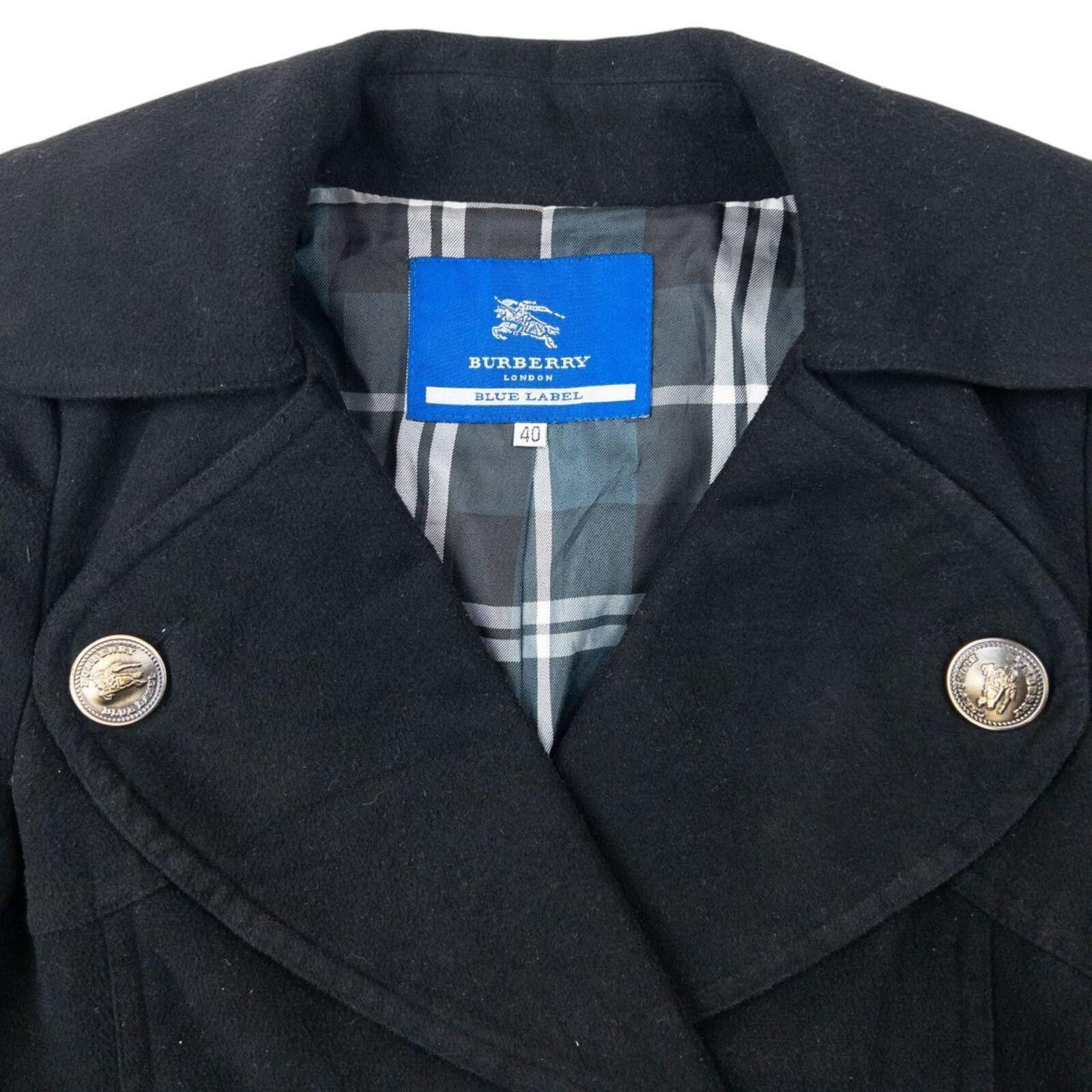Burberry Vintage 2000s Burberry Blue Label Lined Peacoat Jacket SizeM Size M / US 6-8 / IT 42-44 - 4 Thumbnail
