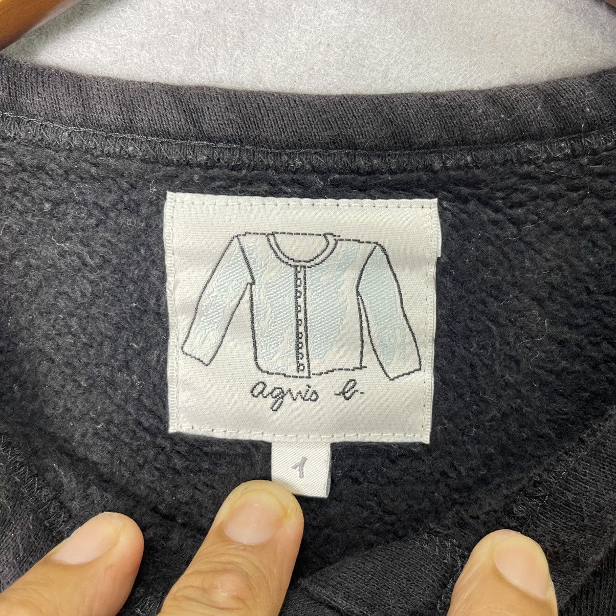 agnes b. agnès b. Snap Button Cropped Cardigan Black Minimalist Size S / US 4 / IT 40 - 8 Thumbnail
