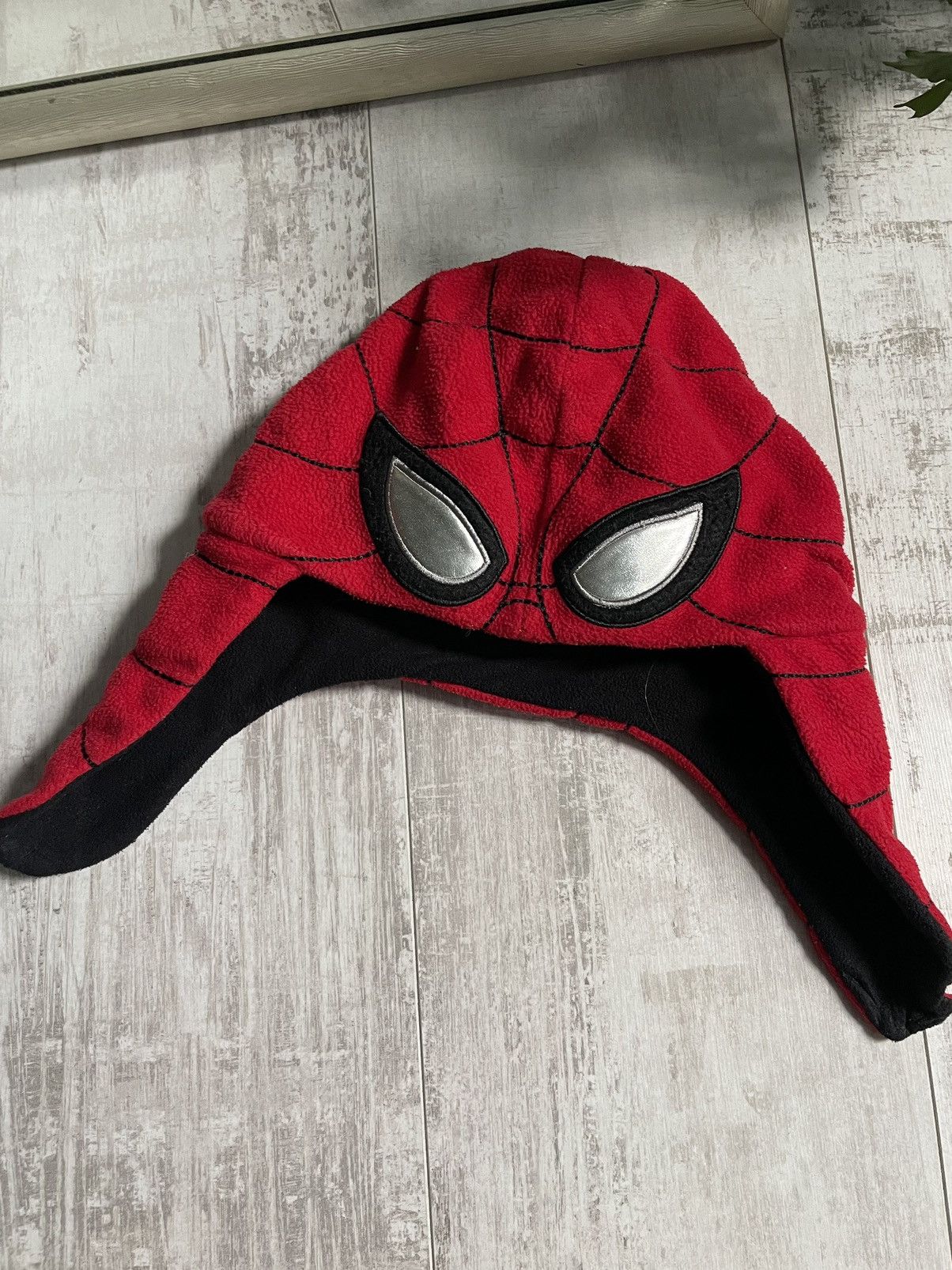 Gap Vintage Gap x Marvel Spider Man Hat Mask Y2K Crazy RARE Size 30 - 2 Thumbnail