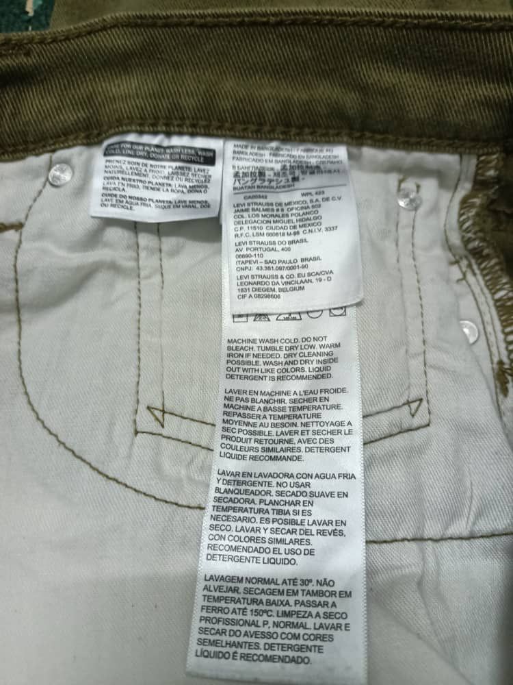 Levi's LEVI'S White Tap Size US 38 / EU 54 - 5 Thumbnail