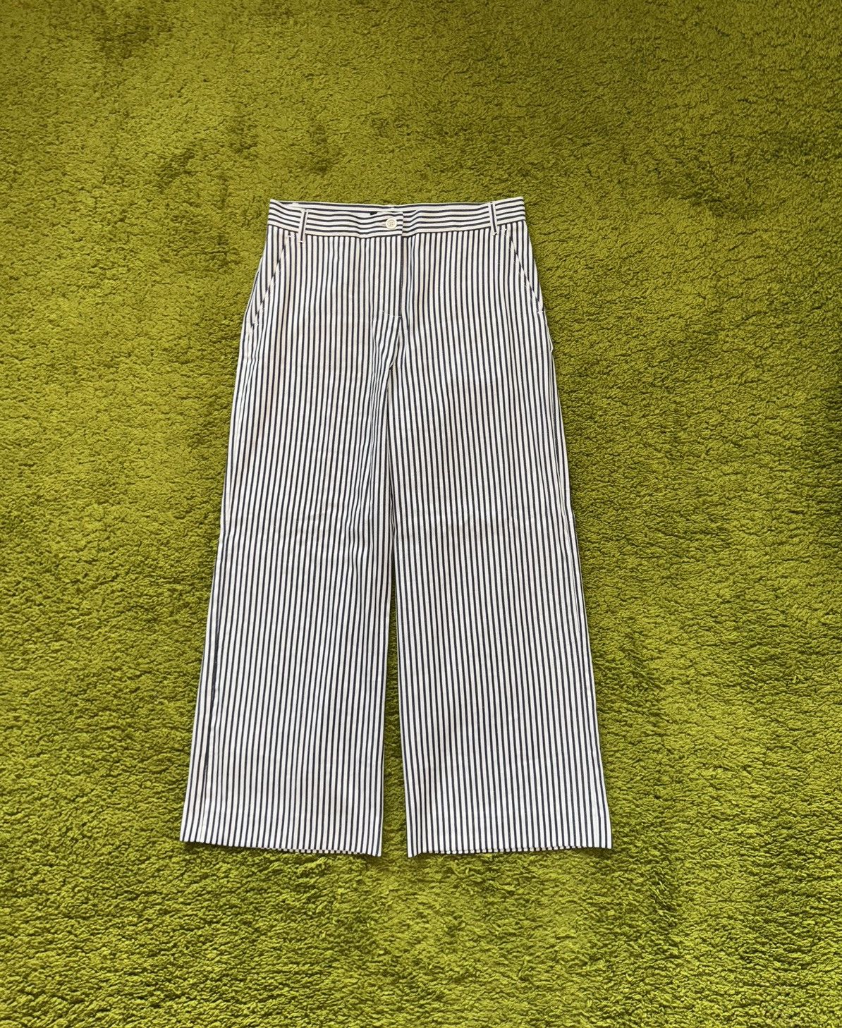 Weekend Max Mara Embroidered Wool Blend Ebe Wide-Leg Pant