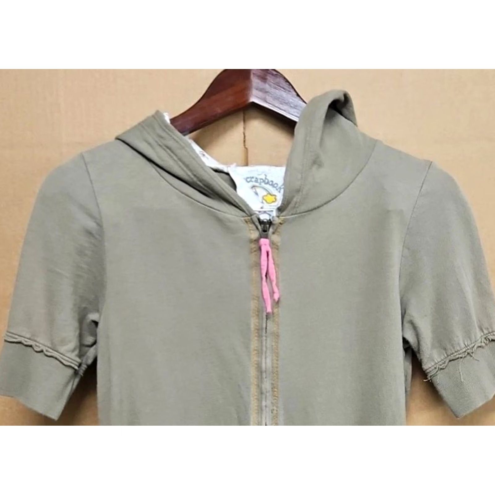 Vintage VINTAGE Scrapbook Owl Zip Hoodie Green M 100% Cotton USA Women Tunic Graphic Print Activewear Size M / US 6-8 / IT 42-44 - 3 Thumbnail