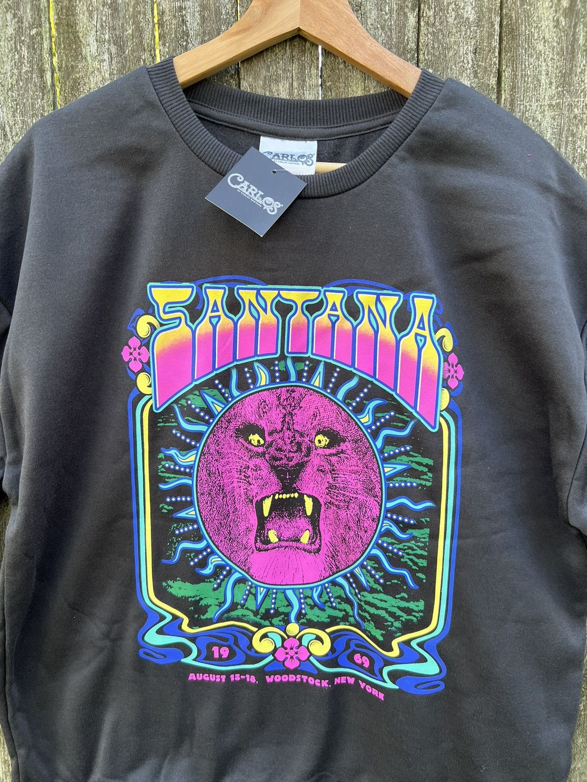Band Tees Official Carlos Santana Sweatshirt Large Size L / US 10 / IT 46 - 7 Thumbnail