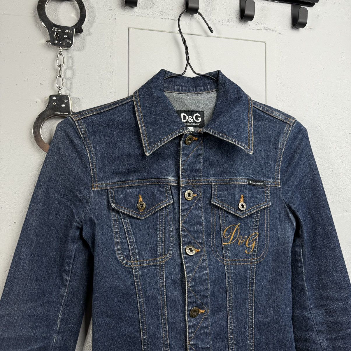Dolce & Gabbana Vintage Jeans Jacket Dolce & Gabbana Avant Garde Size XS / US 0-2 / IT 36-38 - 2 Thumbnail