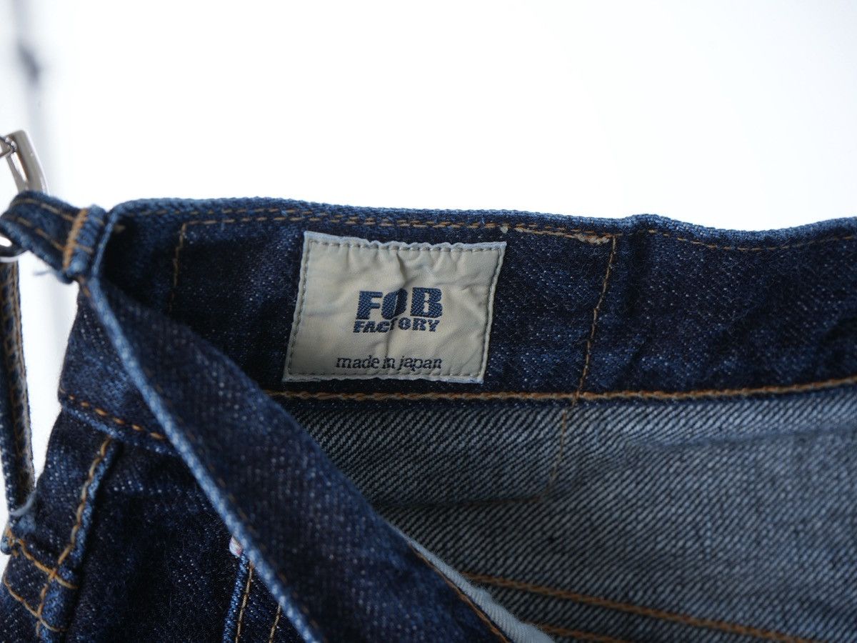 FOB Factory FOB FACTORY F153 STRAIGHT Selvedge JEANS Size US 36 / EU 52 - 5 Thumbnail