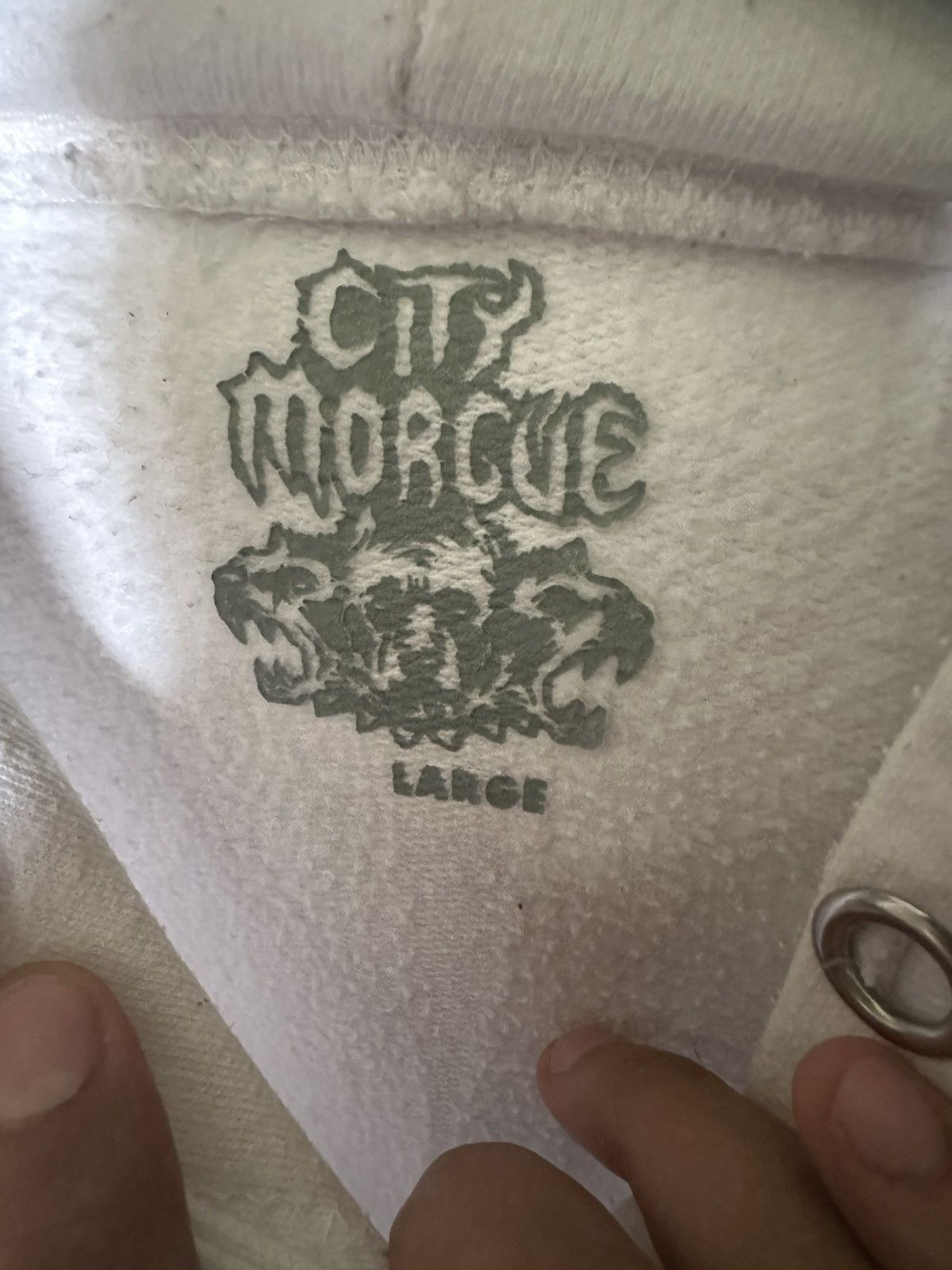 City Morgue City morgue HOHW hoodie (first merch drop) Size US L / EU 52-54 / 3 - 4 Thumbnail