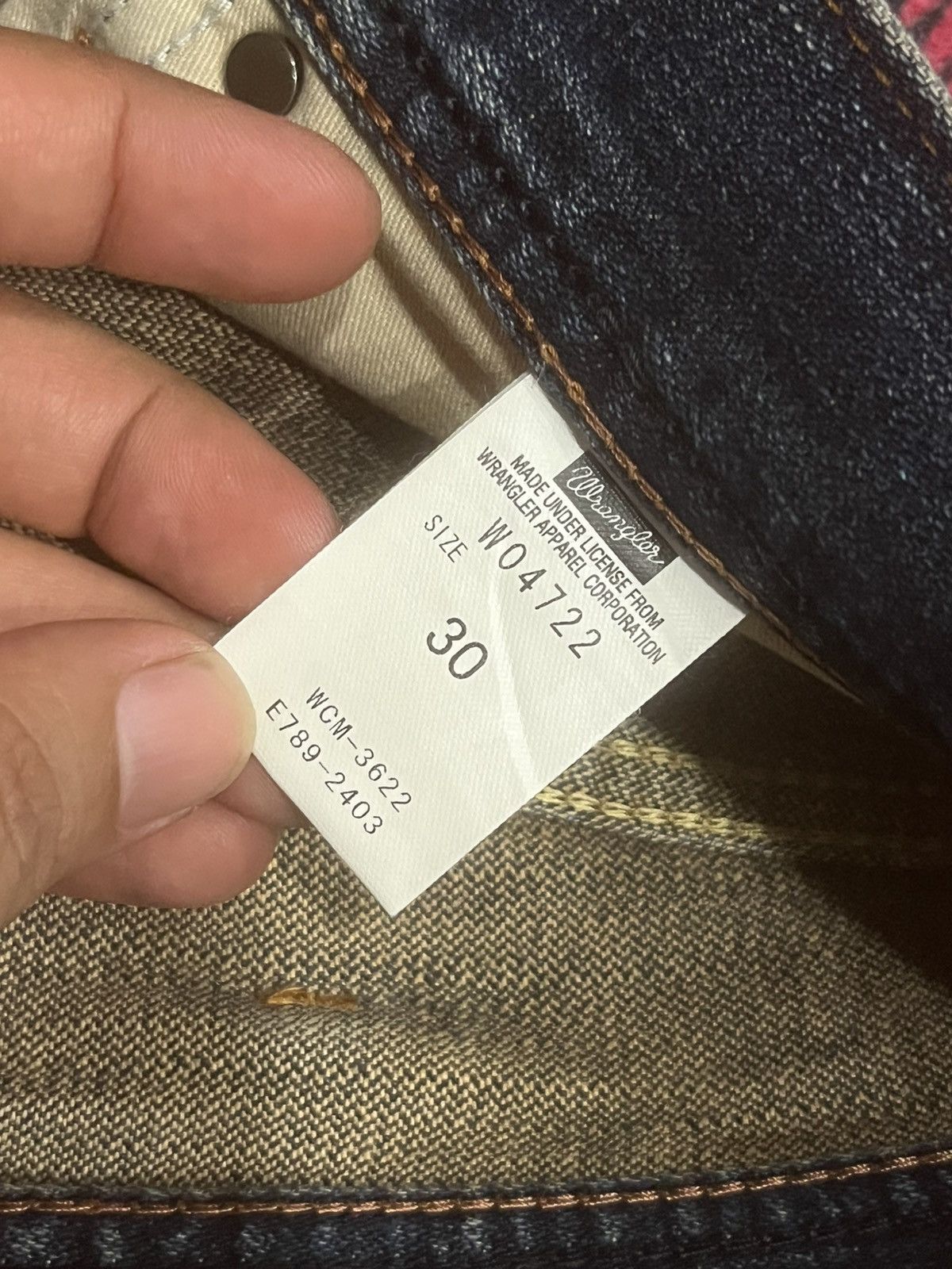 Wrangler Vintage Wrangler Blue Faded Washed Straight Leg Jeans Size US 30 / EU 46 - 16 Thumbnail