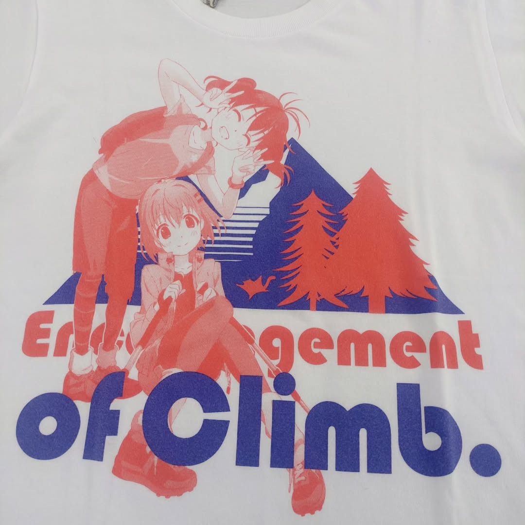 Anime Yama no Susume Anime Tee Size US M / EU 48-50 / 2 - 2 Thumbnail
