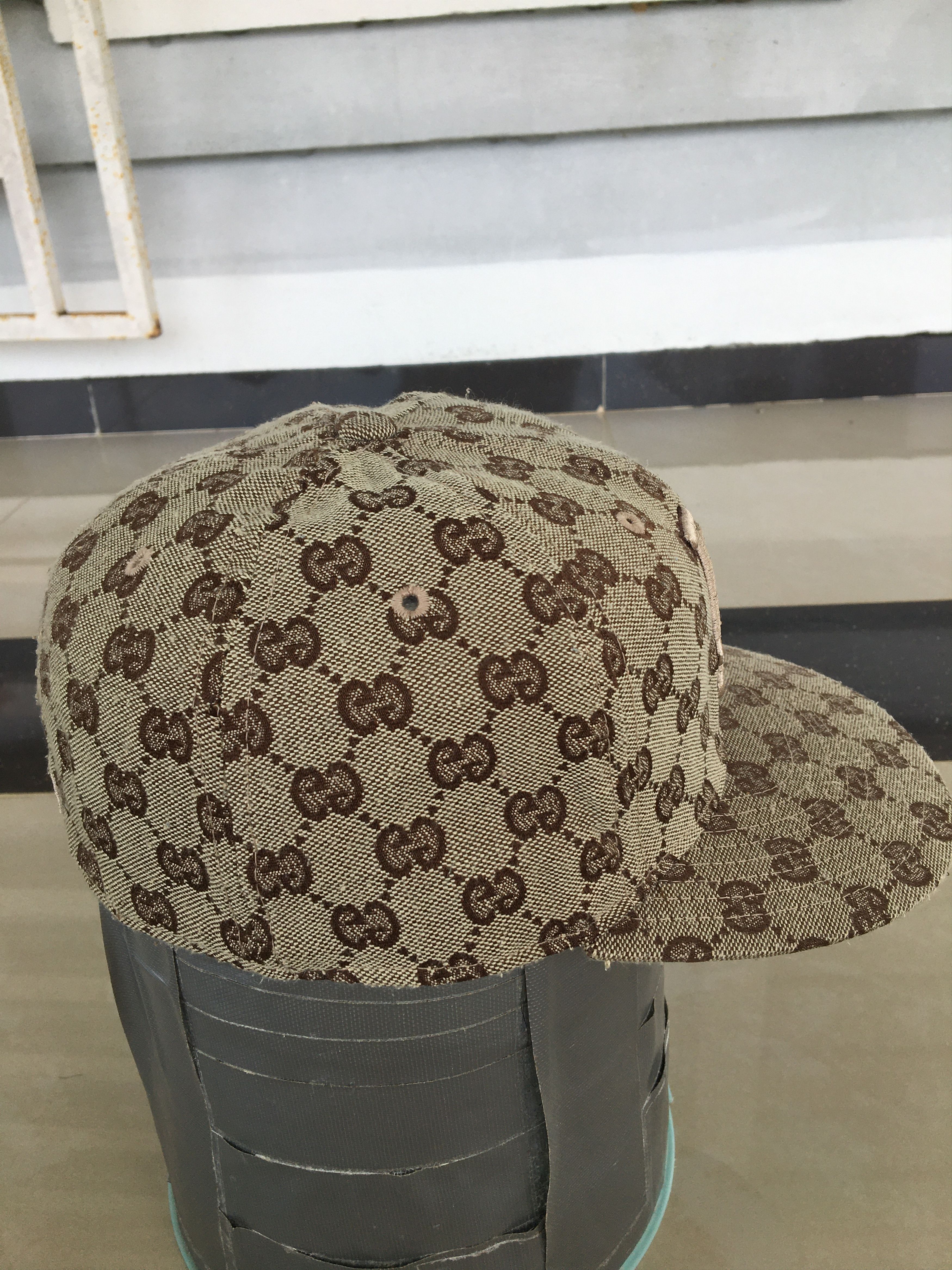New Era Vintage Gucci Monogram X New Era Cap Size ONE SIZE - 4 Thumbnail