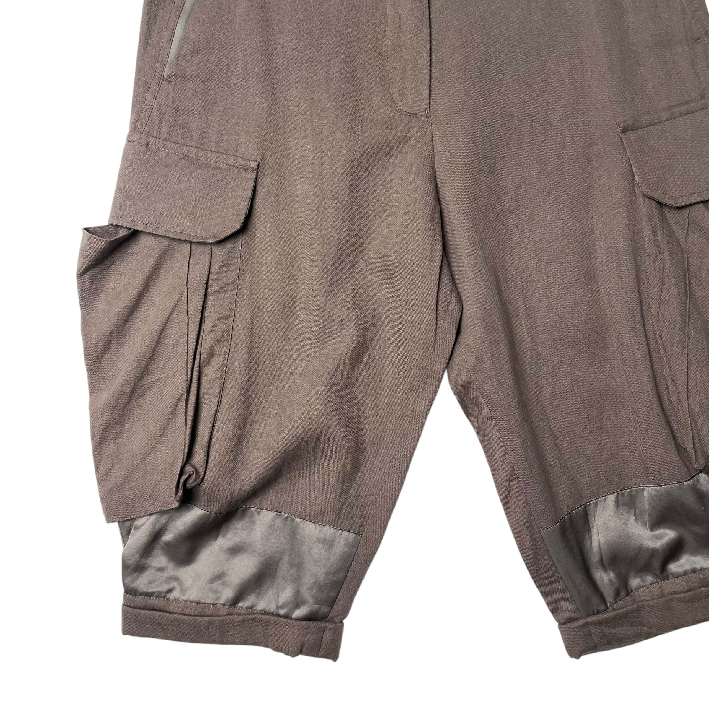 Haider Ackermann Haider ackermann cotton silk cargo pants Size US 29 - 4 Thumbnail