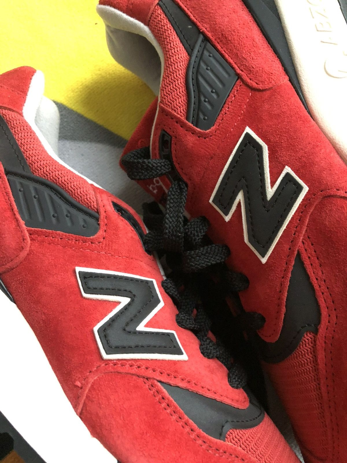 New Balance 8.5 New Balance 998 American Rebel White Red suede reflectiv Size US 8.5 / EU 41-42 - 15 Thumbnail