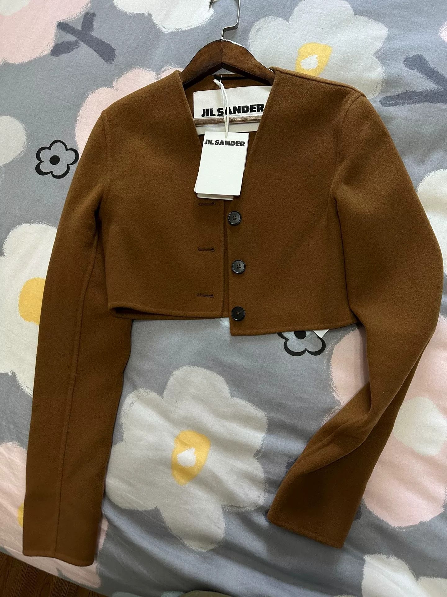 Jil Sander Jil Sander Short Cashmere Coat Size S / US 4 / IT 40 - 1 Thumbnail