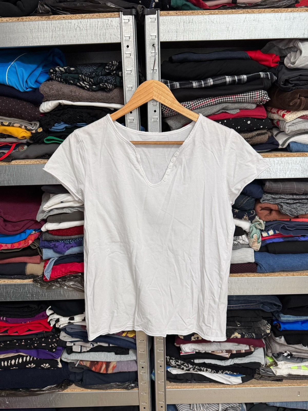 Zadig & Voltaire Zadig & Voltaire T-Shirt Rhinestone Logo Short Sleeve Top Size M / US 6-8 / IT 42-44 - 2 Thumbnail