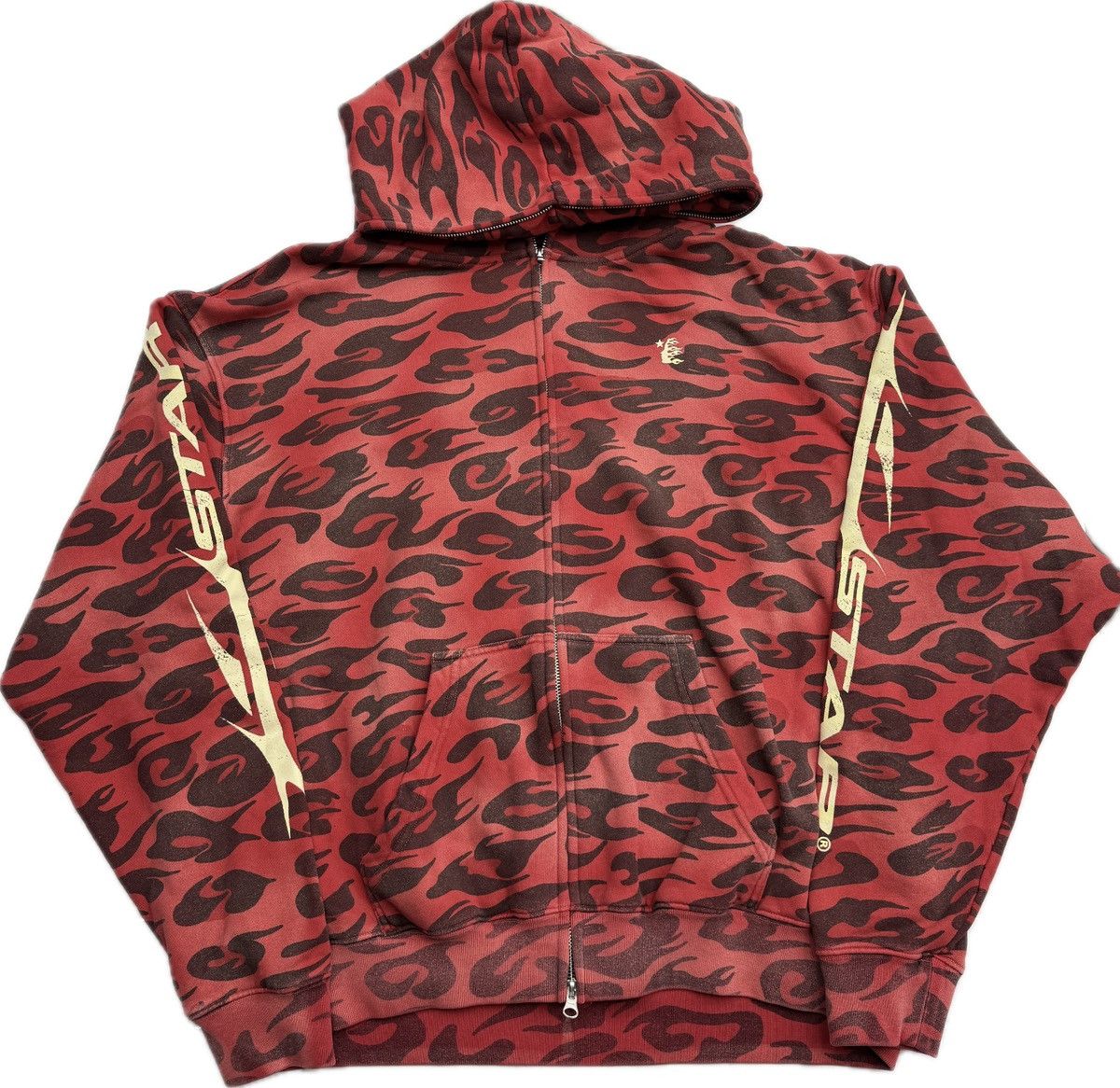 HELLSTAR Hellstar Cheetah Zip Up Hoodie Size US L / EU 52-54 / 3 - 1 Thumbnail