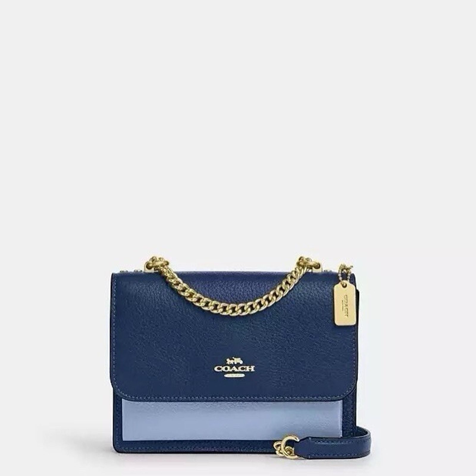 Coach NWT COACH Mini Klare Crossbody Bag CAN19 Deep Blue/Blue Bell Size ONE SIZE - 6 Thumbnail