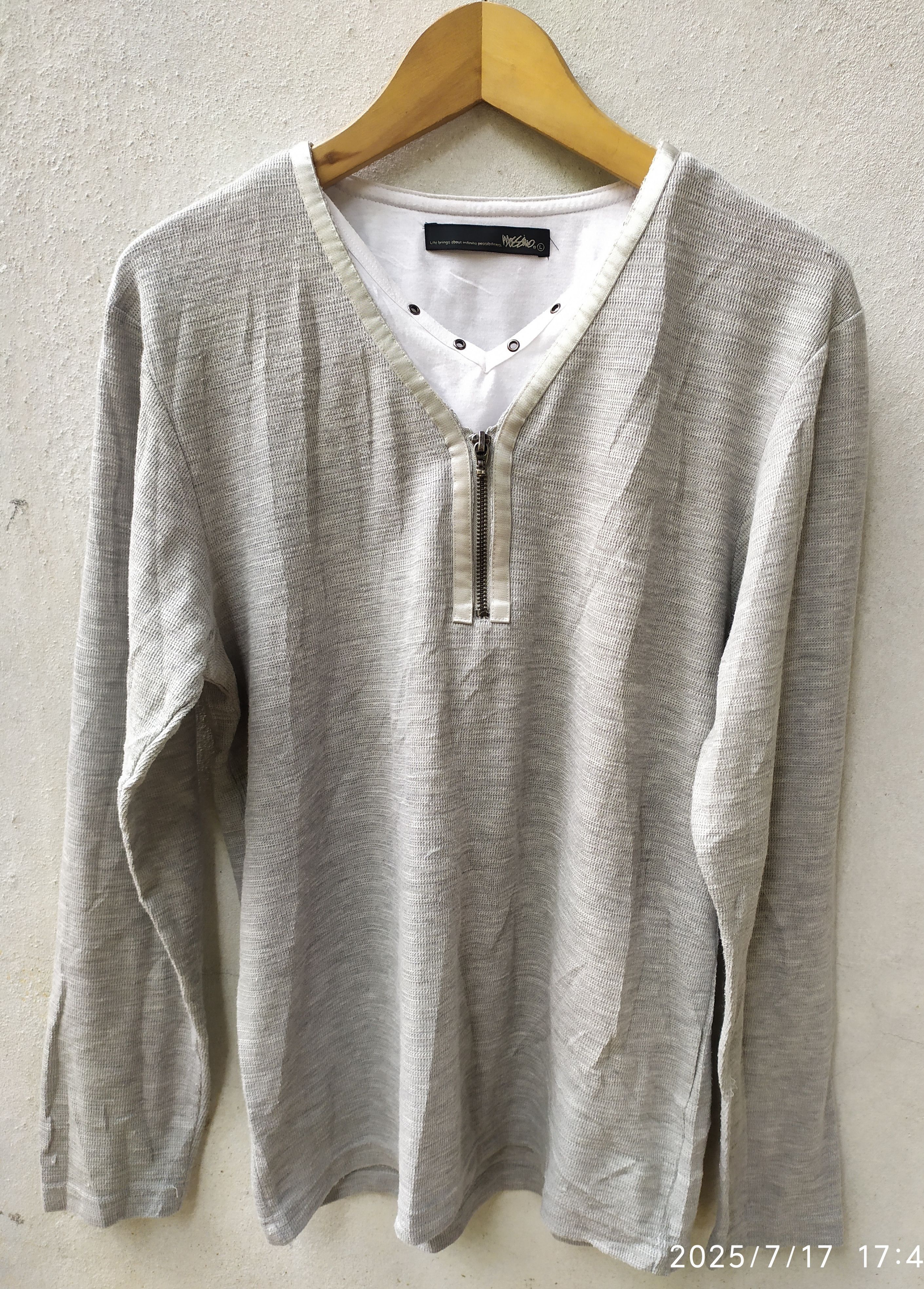 If Six Was Nine Japanese Mossimo long sleeve shirt Size US L / EU 52-54 / 3 - 1 Thumbnail