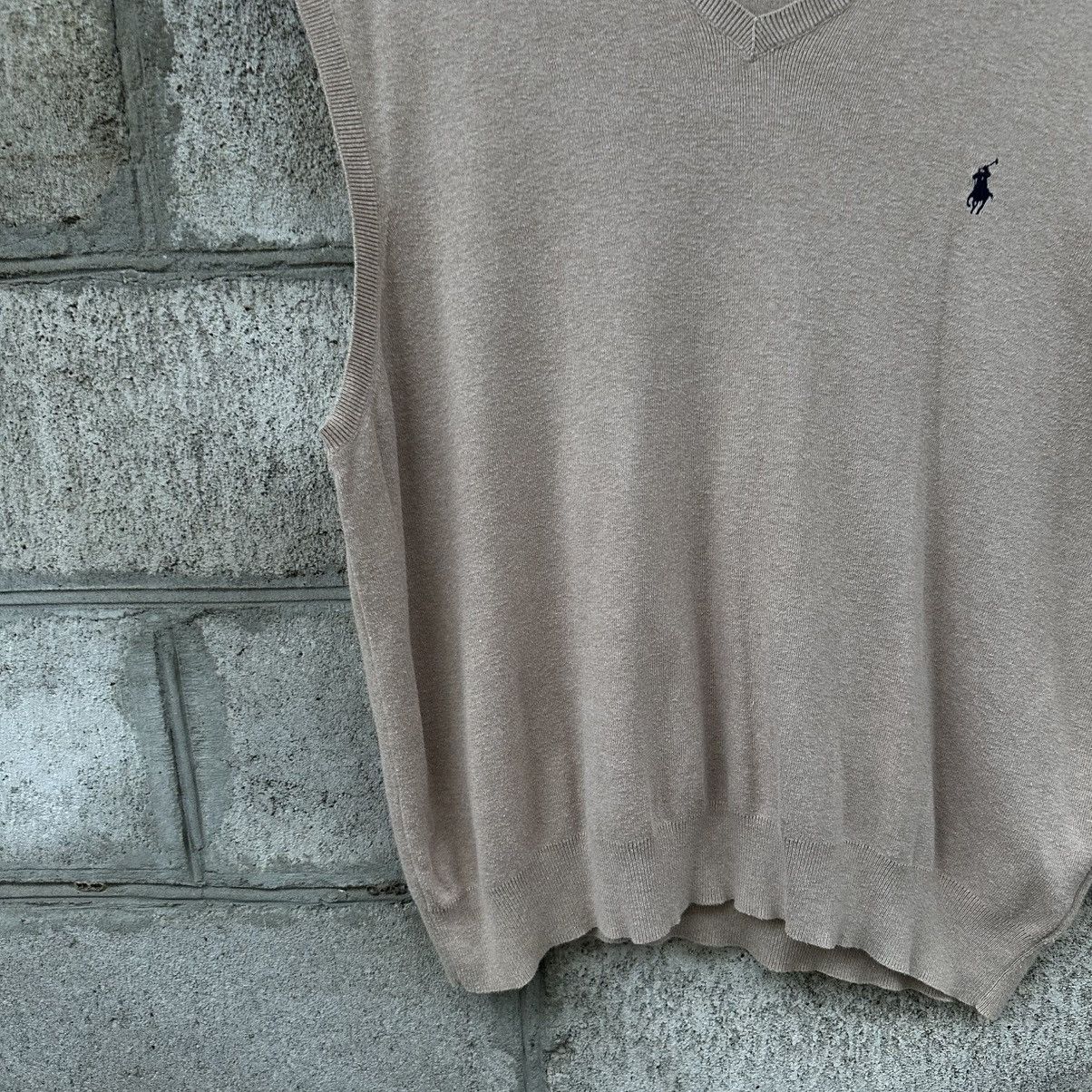 Polo Ralph Lauren Luxury Knit V Neck Vest Polo Ralph Lauren Size XL Y2K 00s Size US XL / EU 56 / 4 - 3 Thumbnail