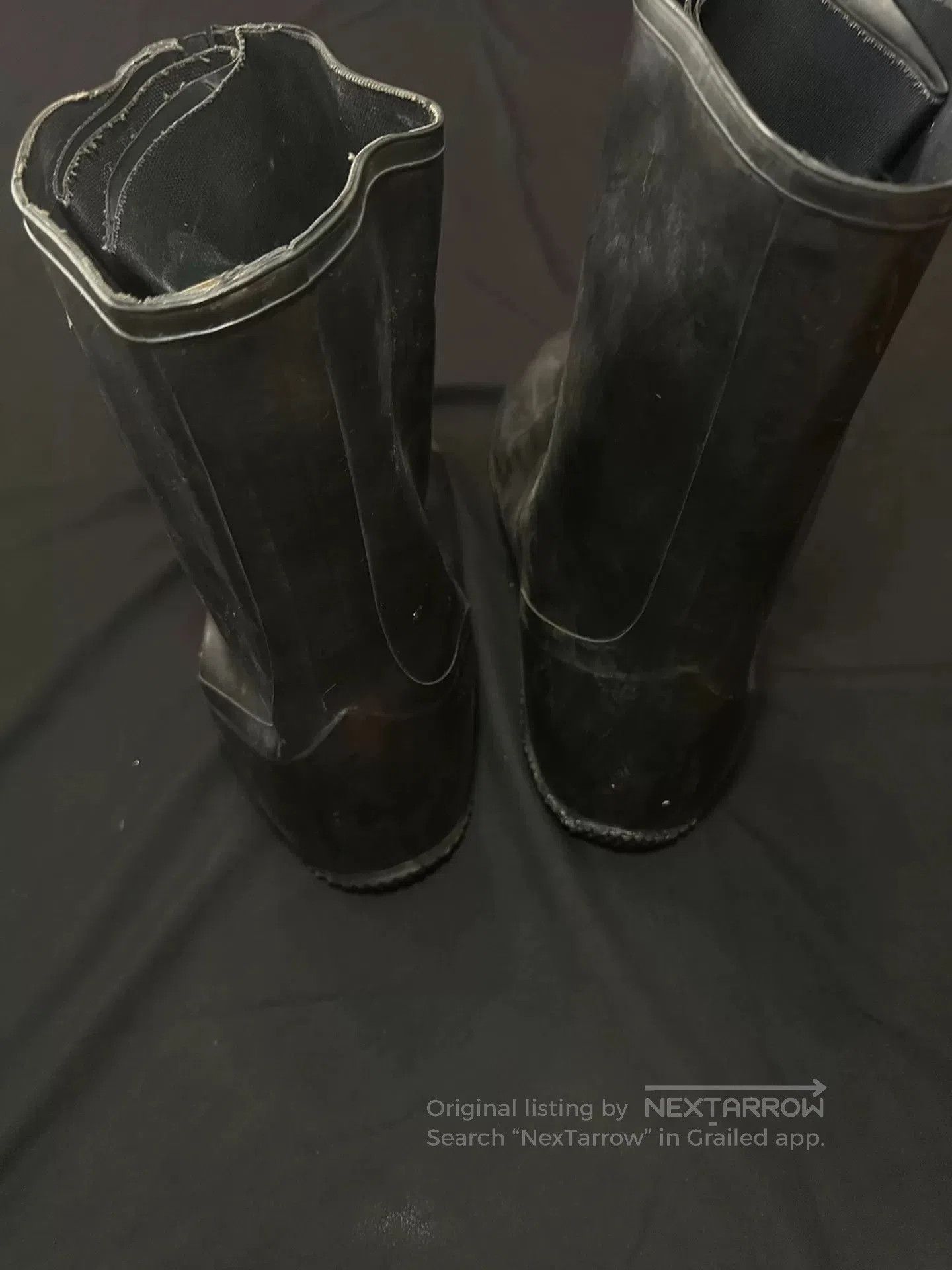 Vintage Vintage 90s European Military Rain Boots. Size US 10 / EU 43 - 4 Thumbnail