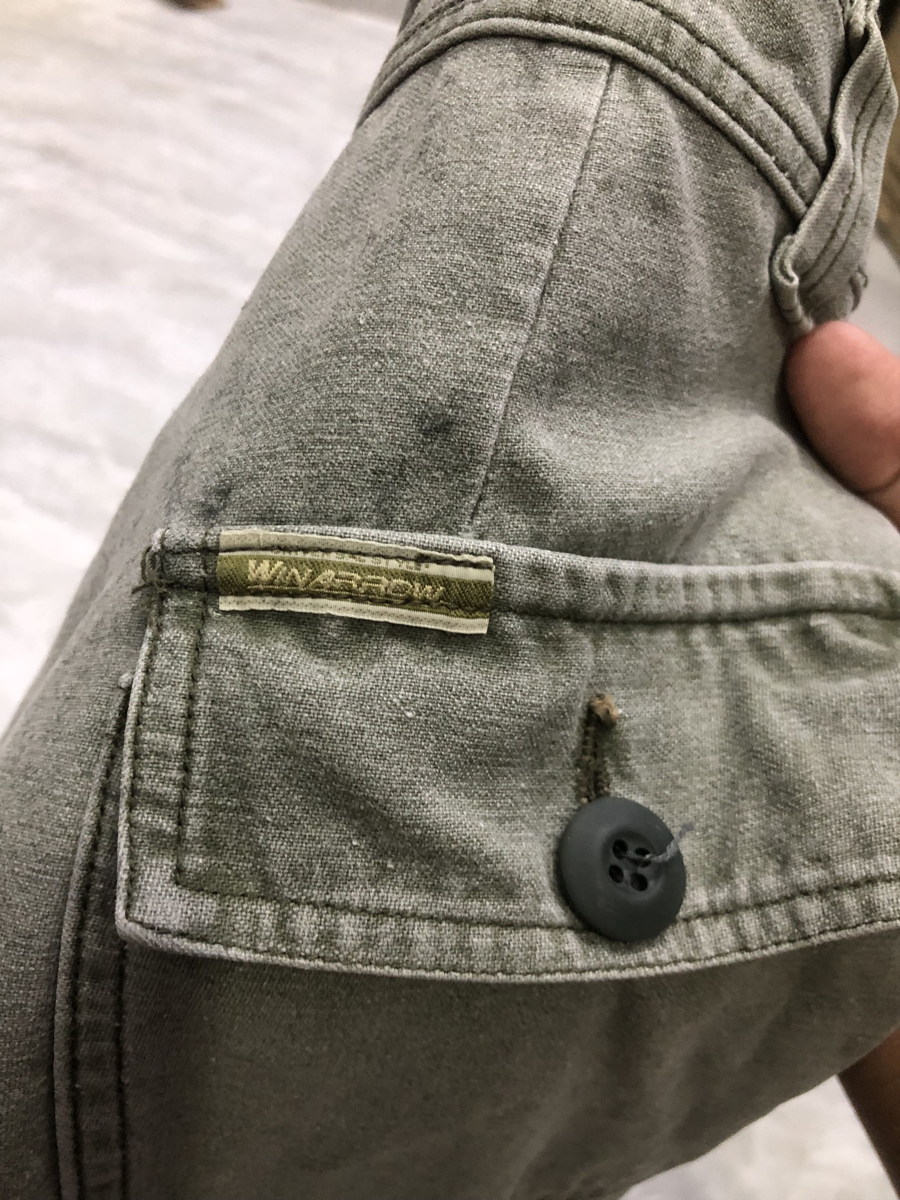 Japanese Brand Win Arrow 3Q Style Japanese Military Cargo Pants Size US 32 / EU 48 - 11 Thumbnail