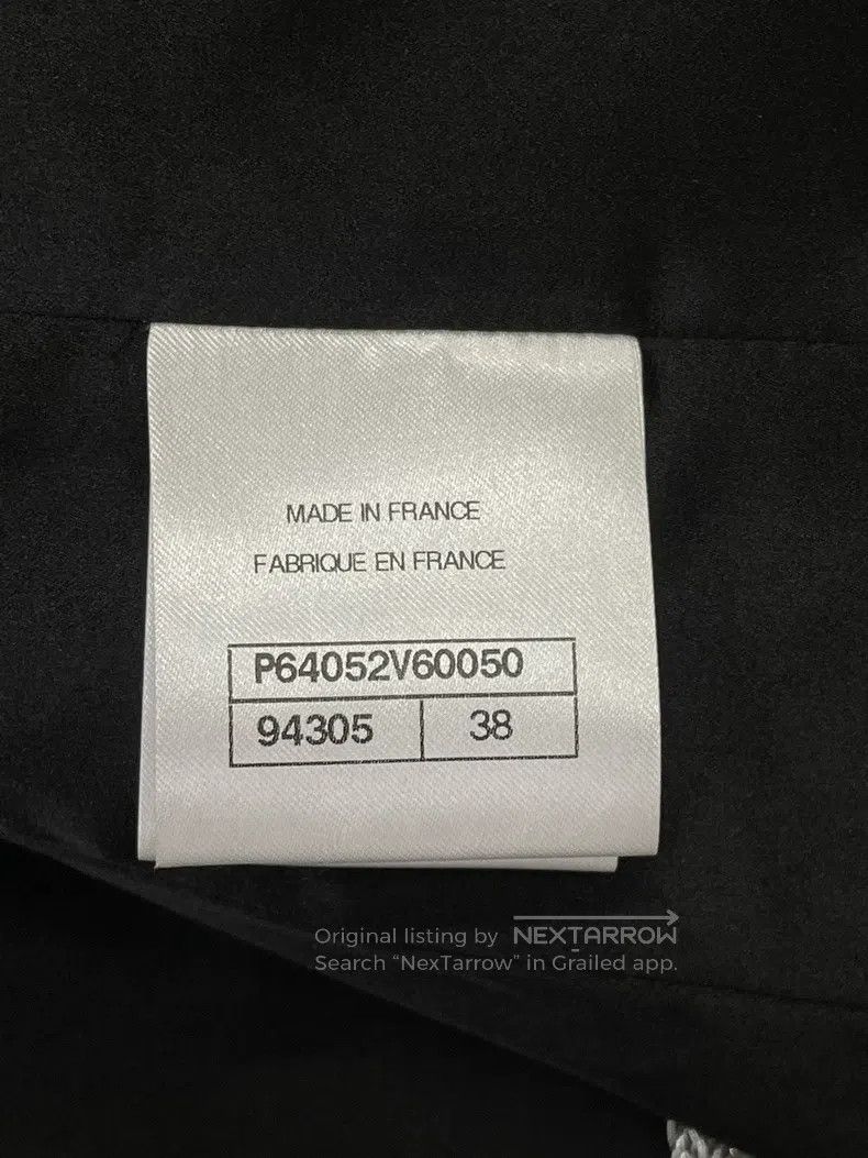 Chanel Chanel Roof series black silk stitching silver rolled coat Size XS / US 0-2 / IT 36-38 - 5 Thumbnail