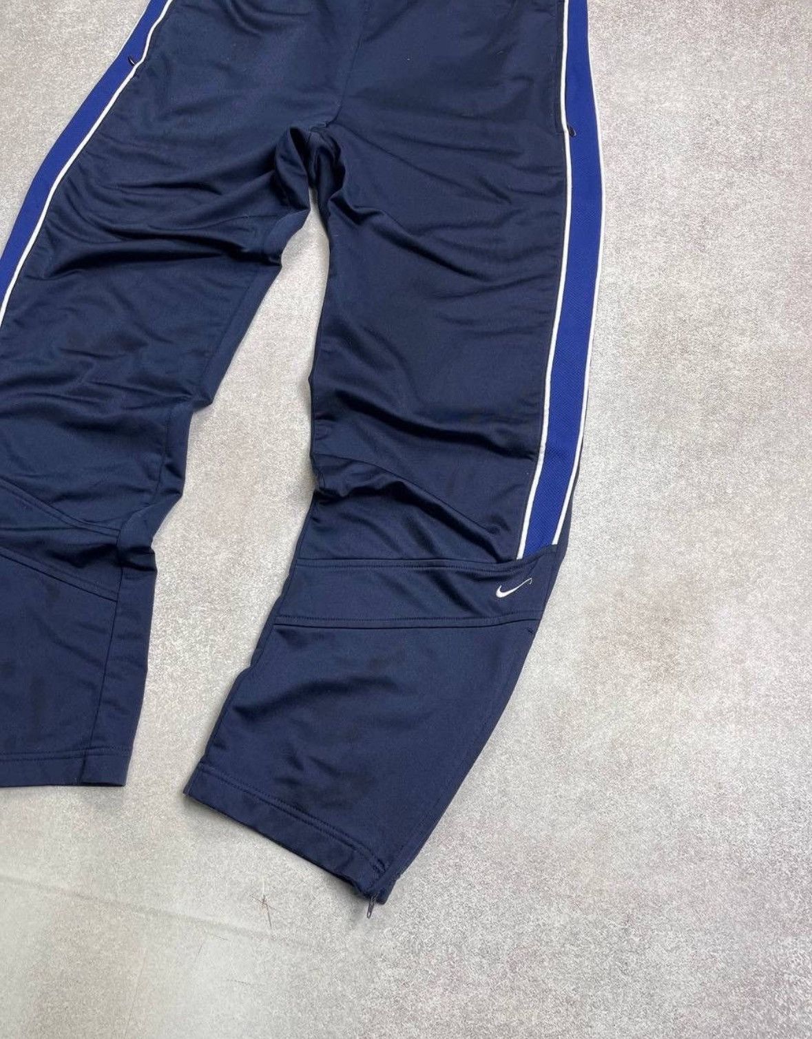 Nike × Skepta VINTAGE NIKE SWOOSH FLARED Y2K TRACK PANTS L Size US 34 / EU 50 - 4 Thumbnail