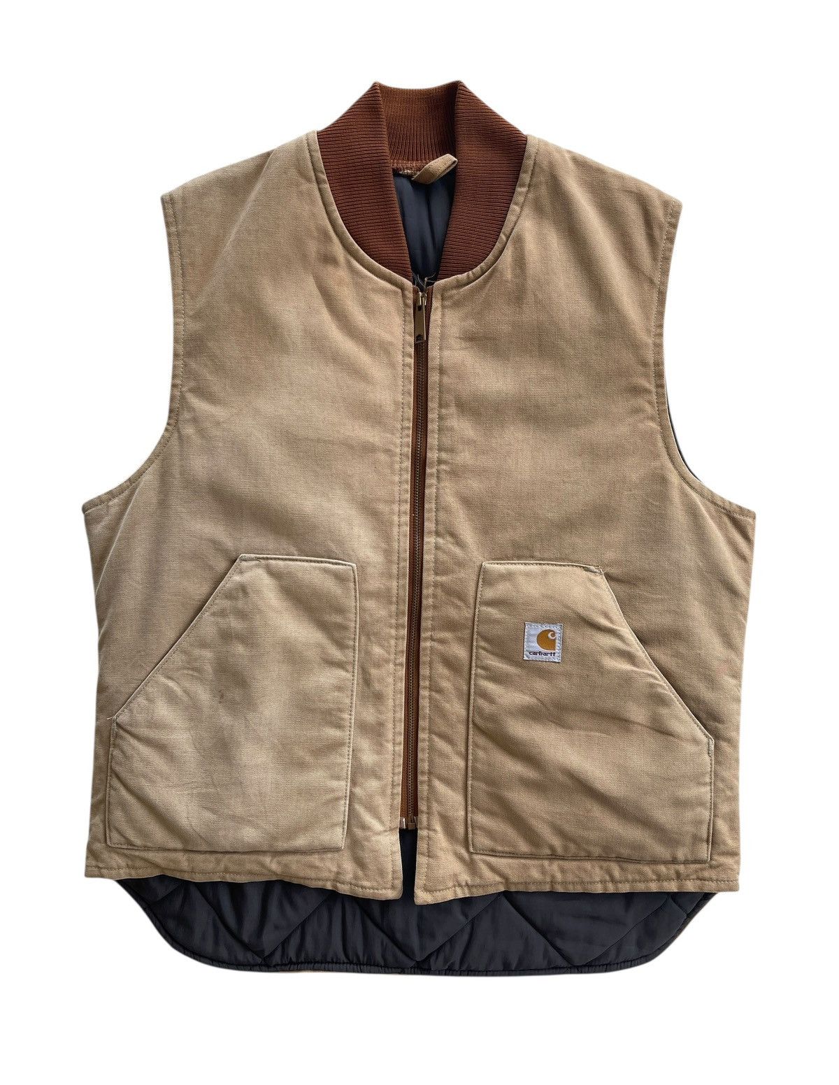 Carhartt Carhartt Orange Duck Vest | Grailed