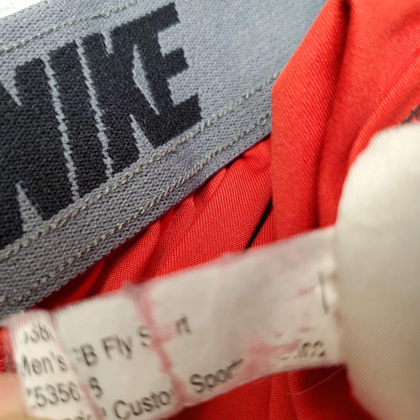 Nike Nike Shorts Mens L Red Football Running Dri-Fit Elastic Waist Pockets Training Fly Lightweight Casual Athletic Executive? Size US 33 - 5 Thumbnail