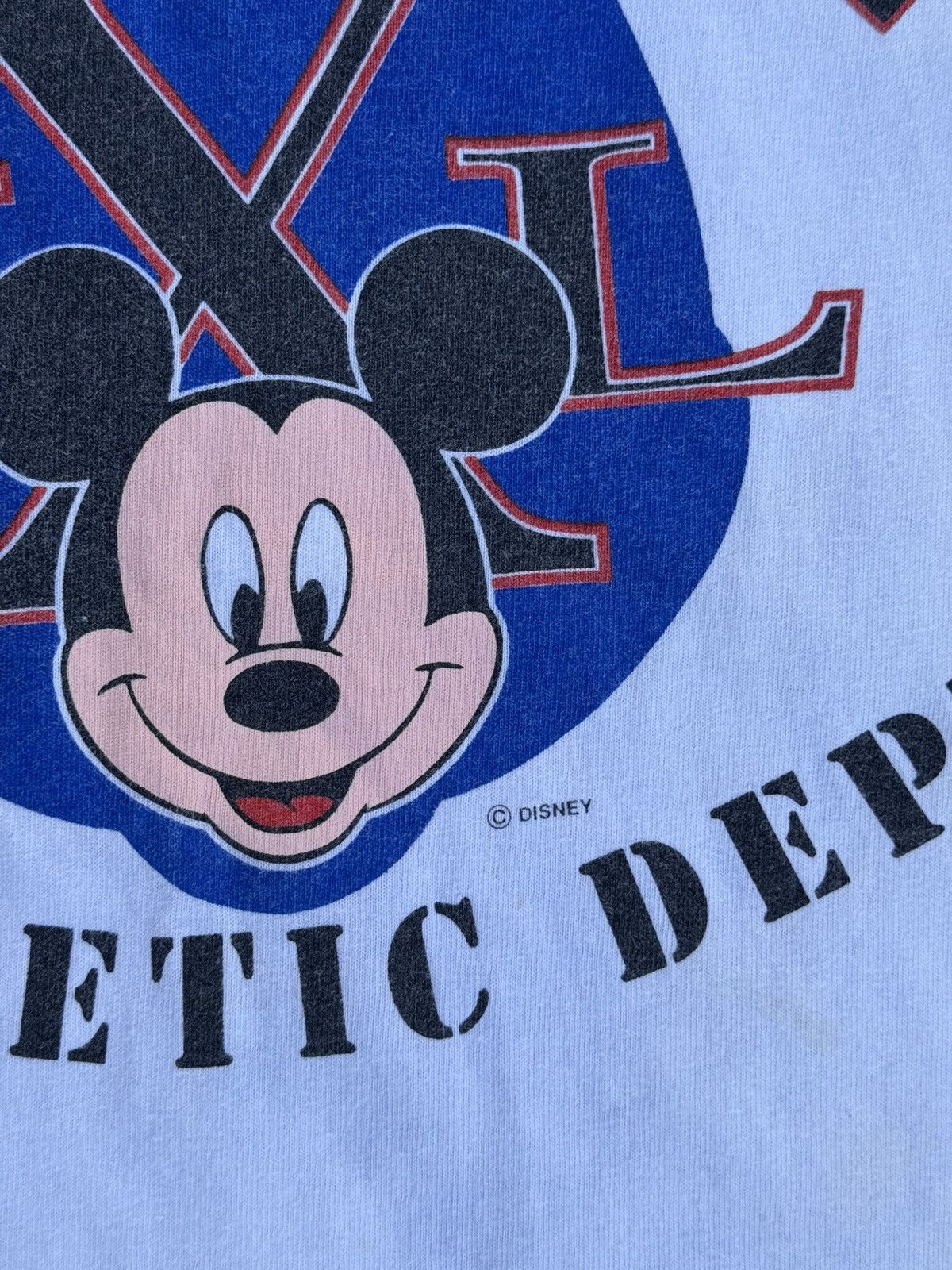 Disney Disney Mickey Mouse Athletic DPT. T-shirt Size US L / EU 52-54 / 3 - 3 Thumbnail
