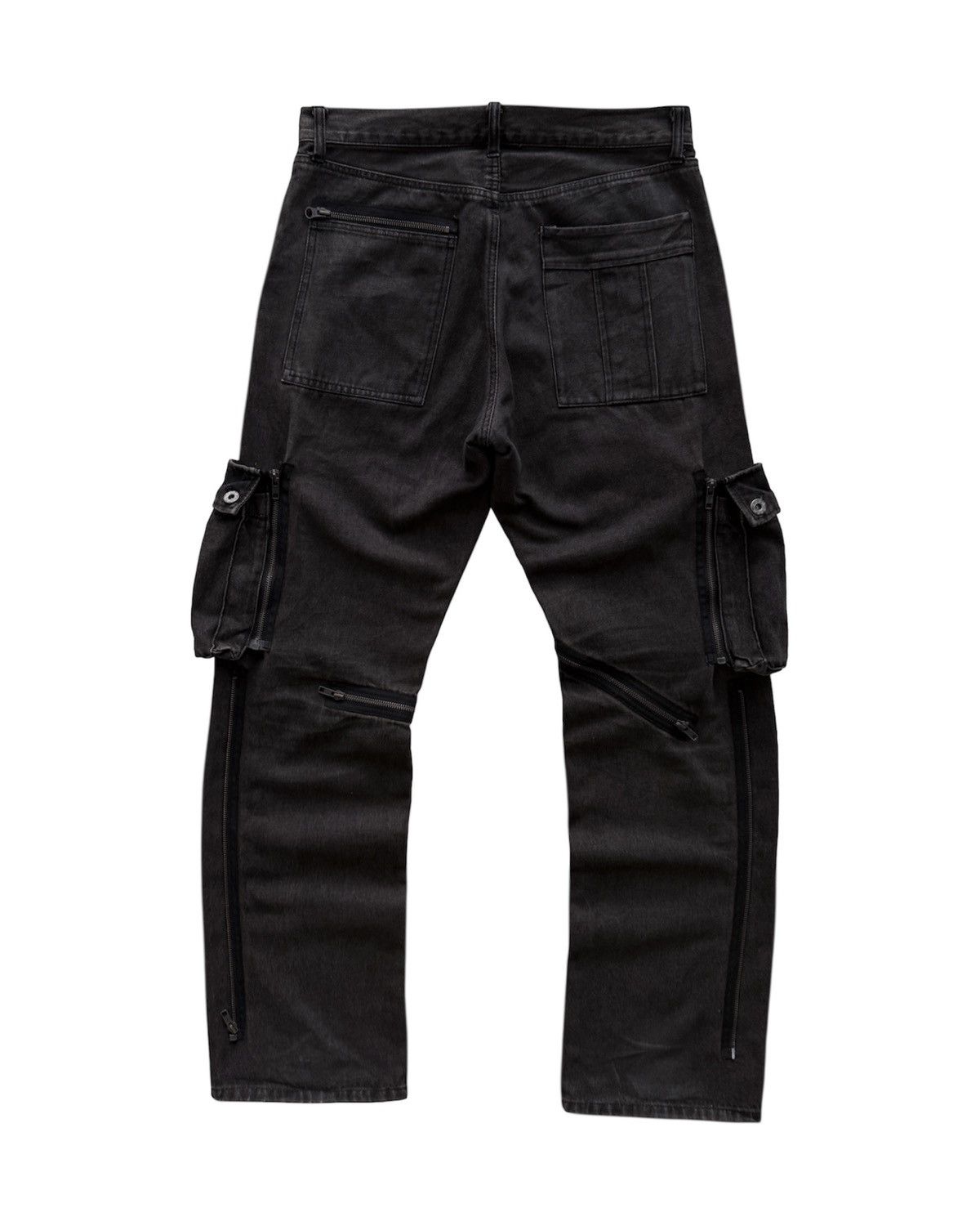 PPFM PPFM MULTI-POCKET CARGO JEANS Size US 33 - 10 Thumbnail