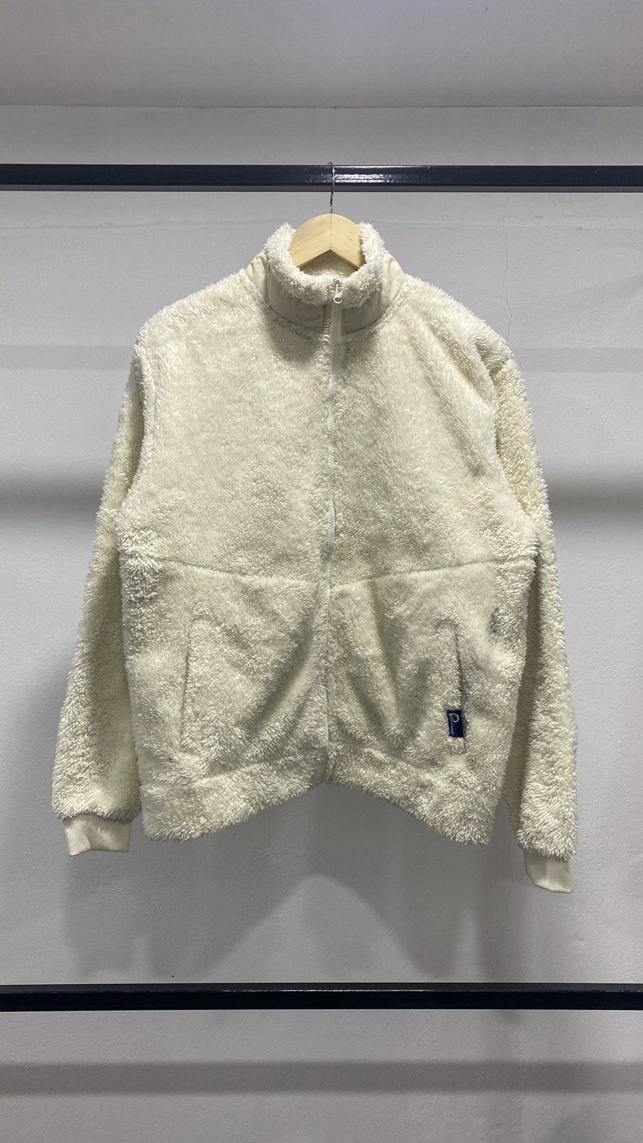 image of Vintage Penfield Fleece Fluffy Sweater in White, Men's (Size Small)