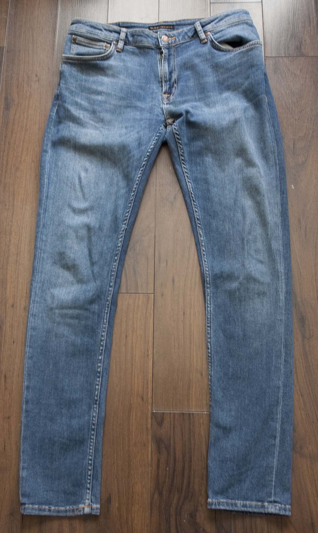 Nudie Jeans Nudie Jeans Skinny Lin Size 32x31 Blue Navy Size US 32 / EU 48 - 1 Thumbnail